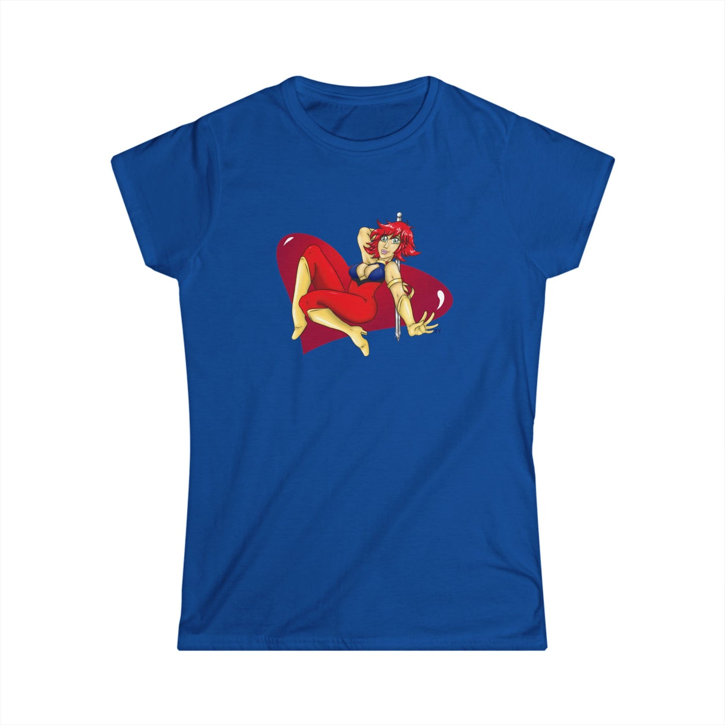 Cutey Honey Soft Style Ladies Tee