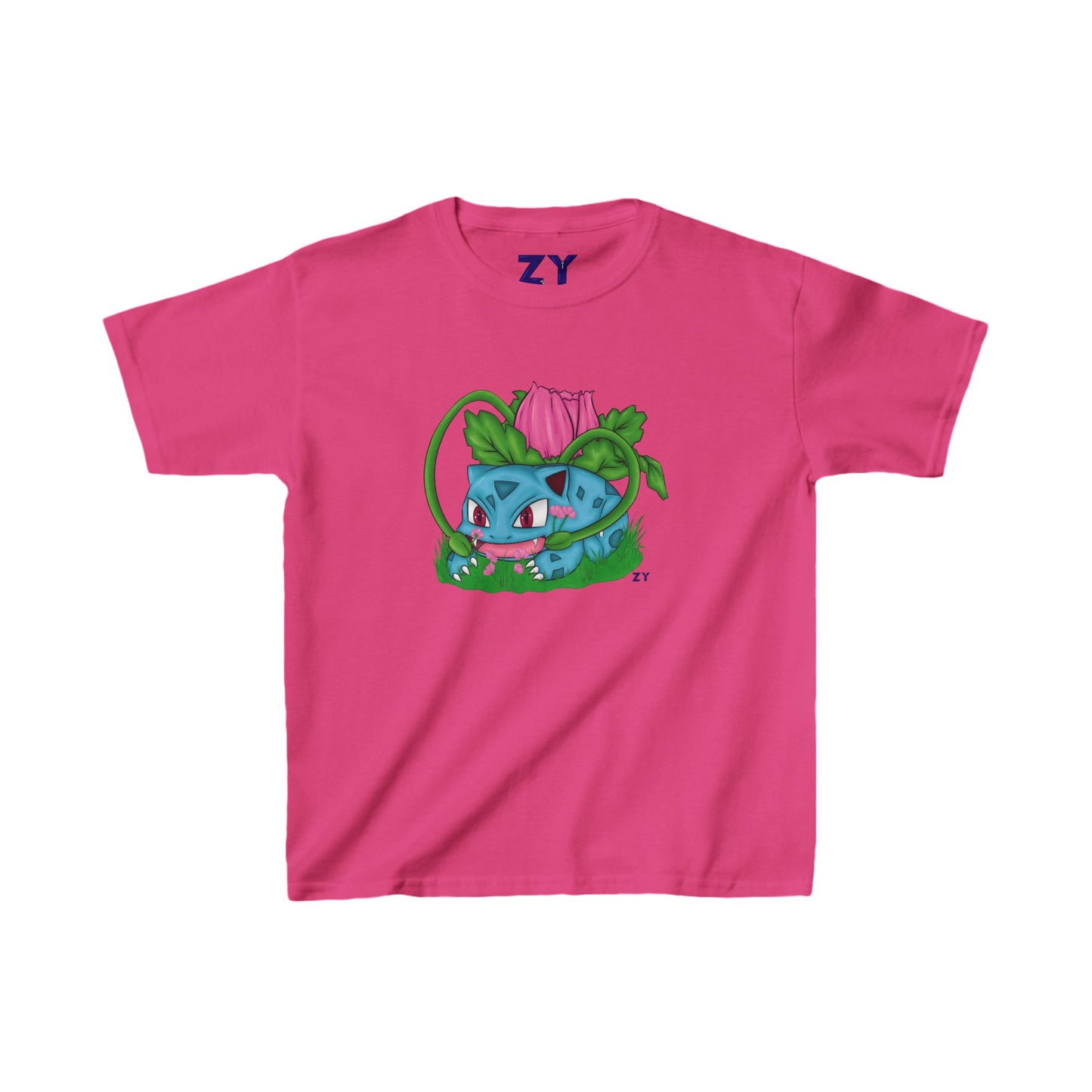 Pokesaur Fanart Kid's Fine Jersey Tee