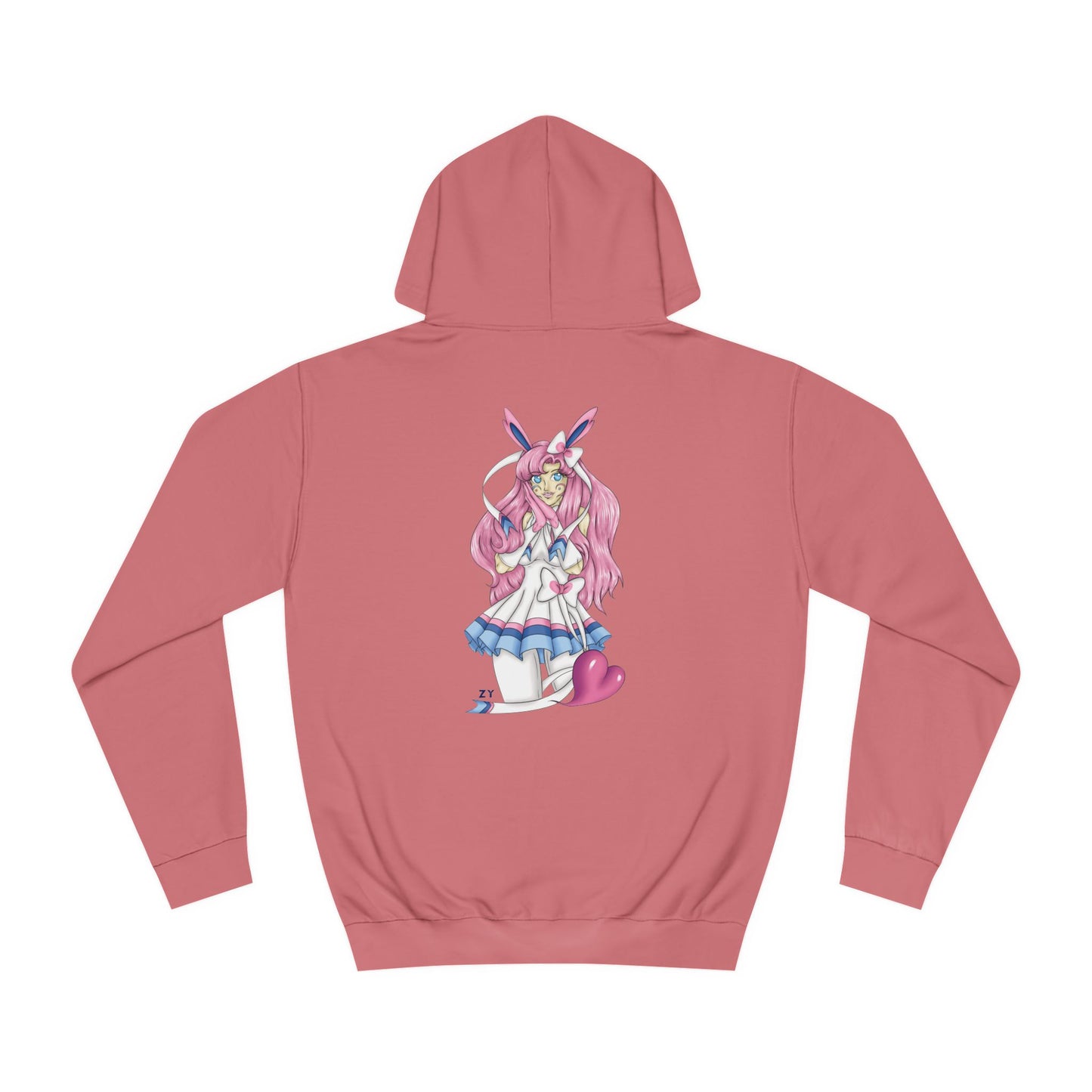Sylve Girl Kawaii Interpretive Character Print Unisex Hoodie