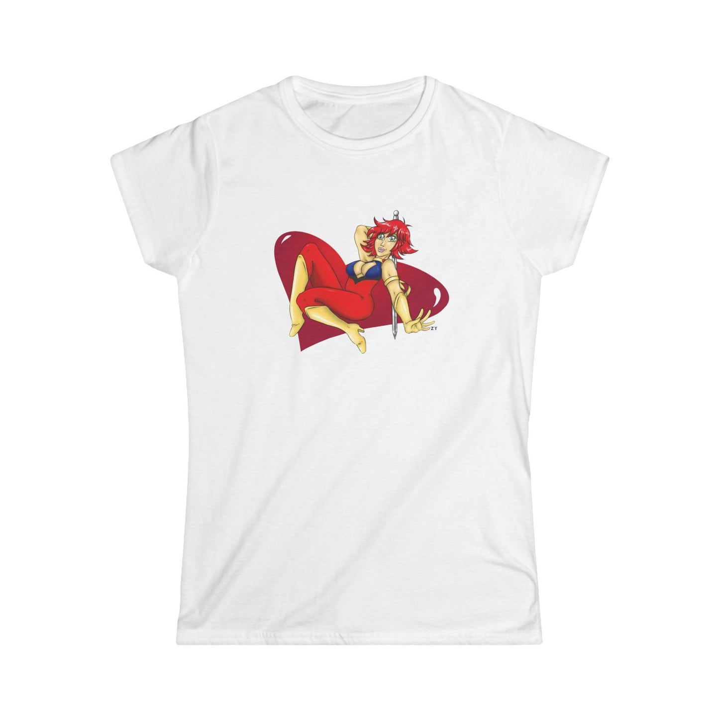 Cutey Honey Soft Style Ladies Tee