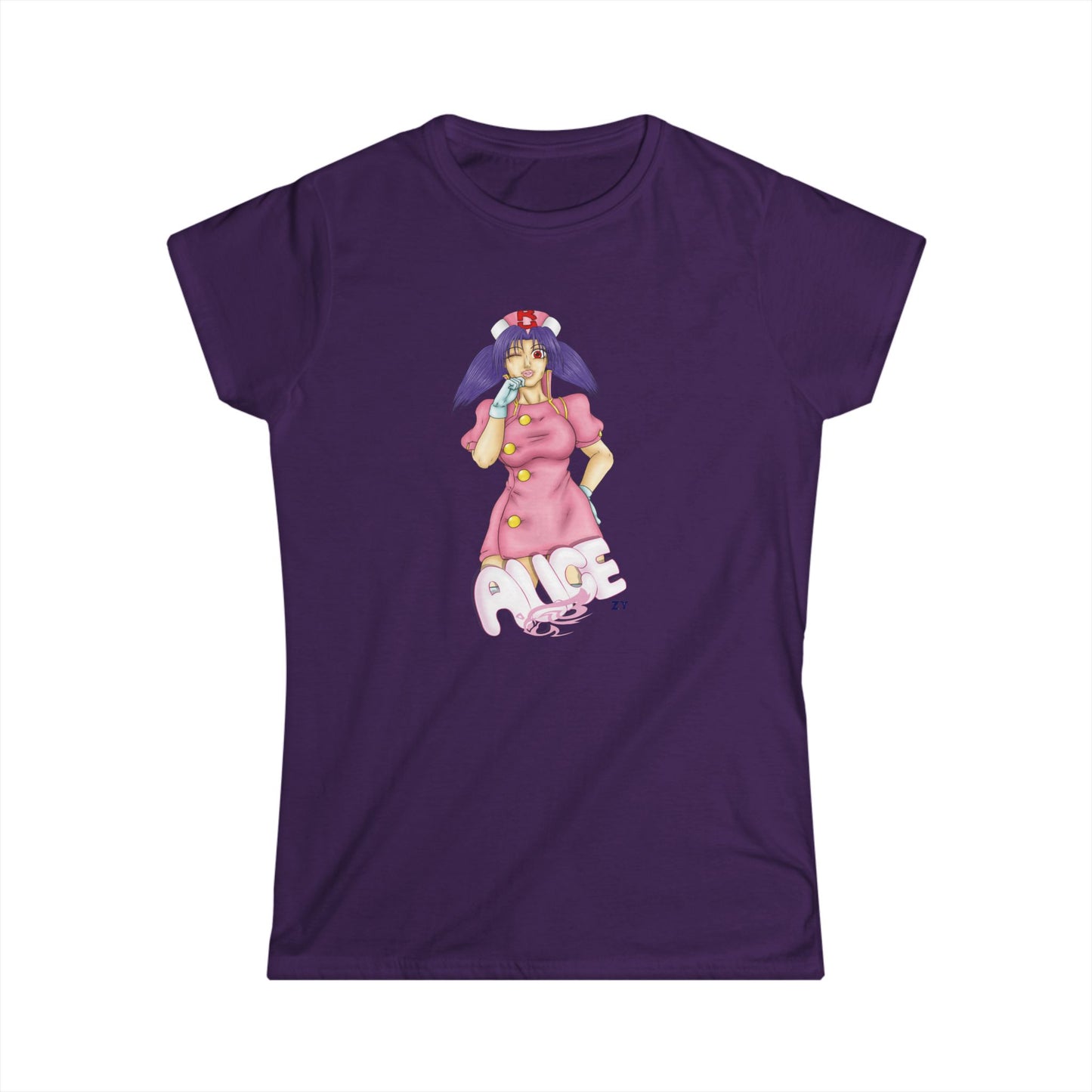 BR Nurse Alice Soft Style Ladies Tee
