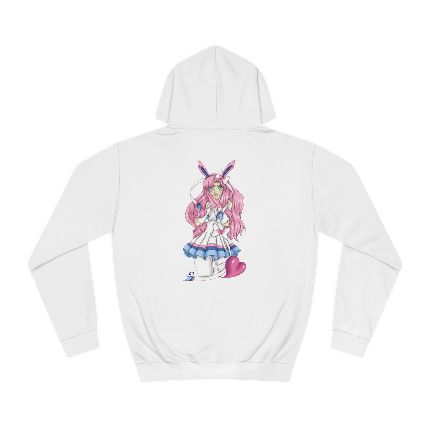 Sylve Girl Kawaii Interpretive Character Print Unisex Hoodie