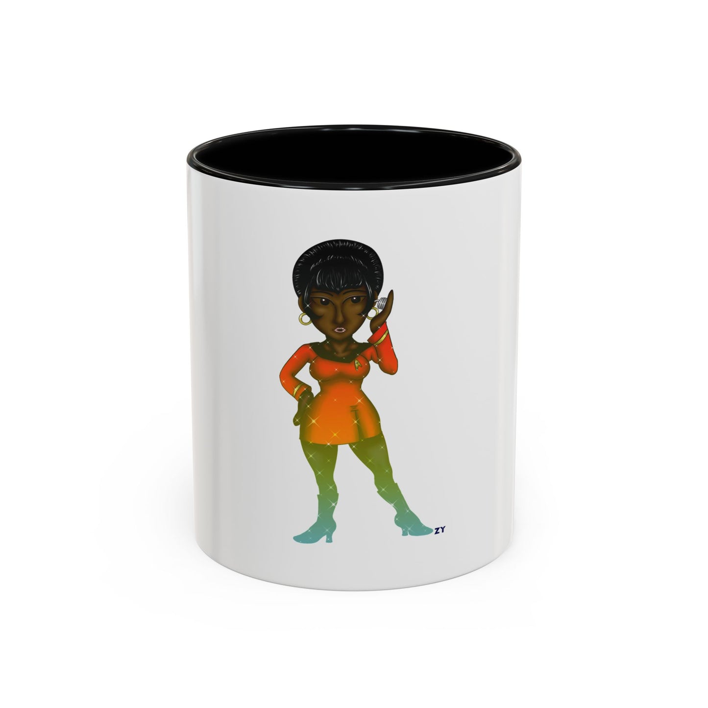 Lt. Uhura Two-Tone Coffee Mugs, 15oz