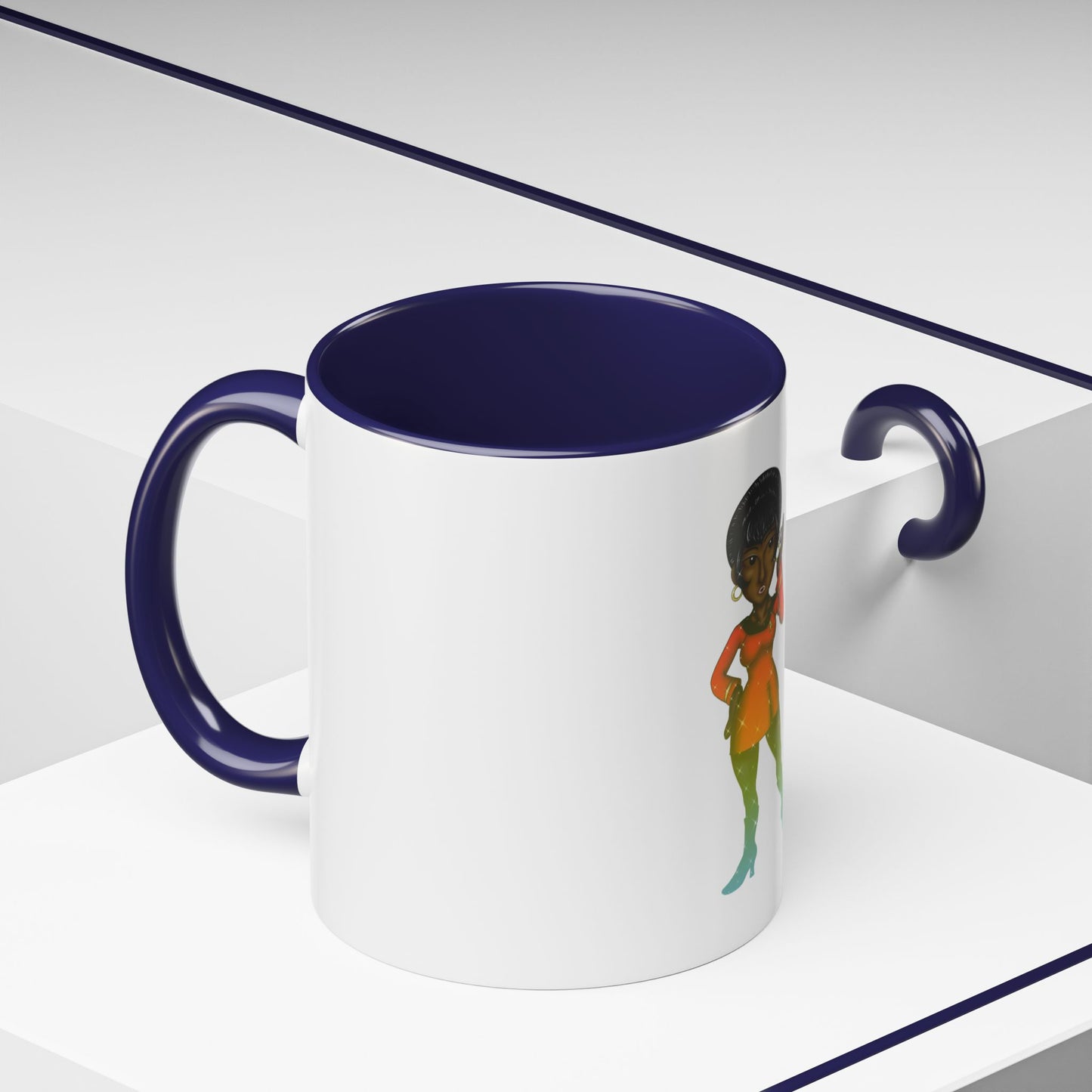 Lt. Uhura Two-Tone Coffee Mugs, 15oz