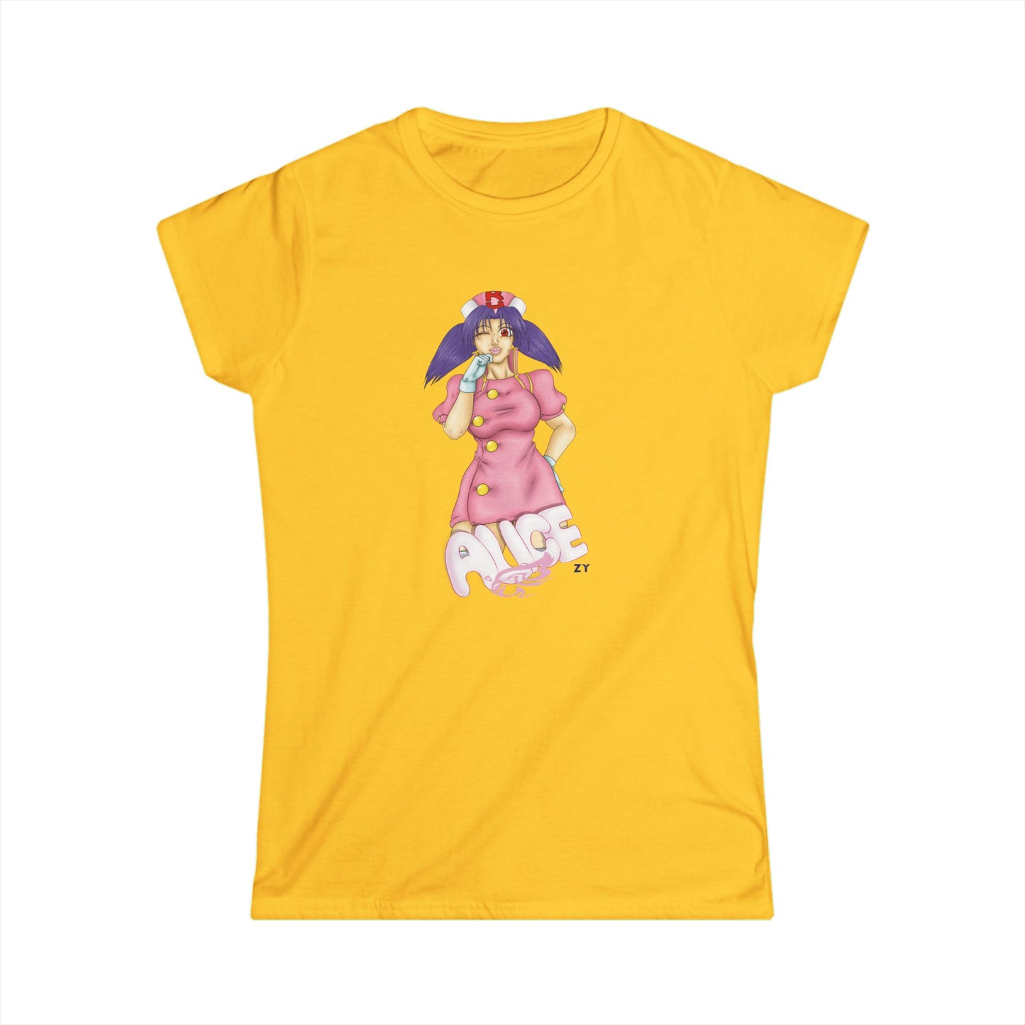 BR Nurse Alice Soft Style Ladies Tee
