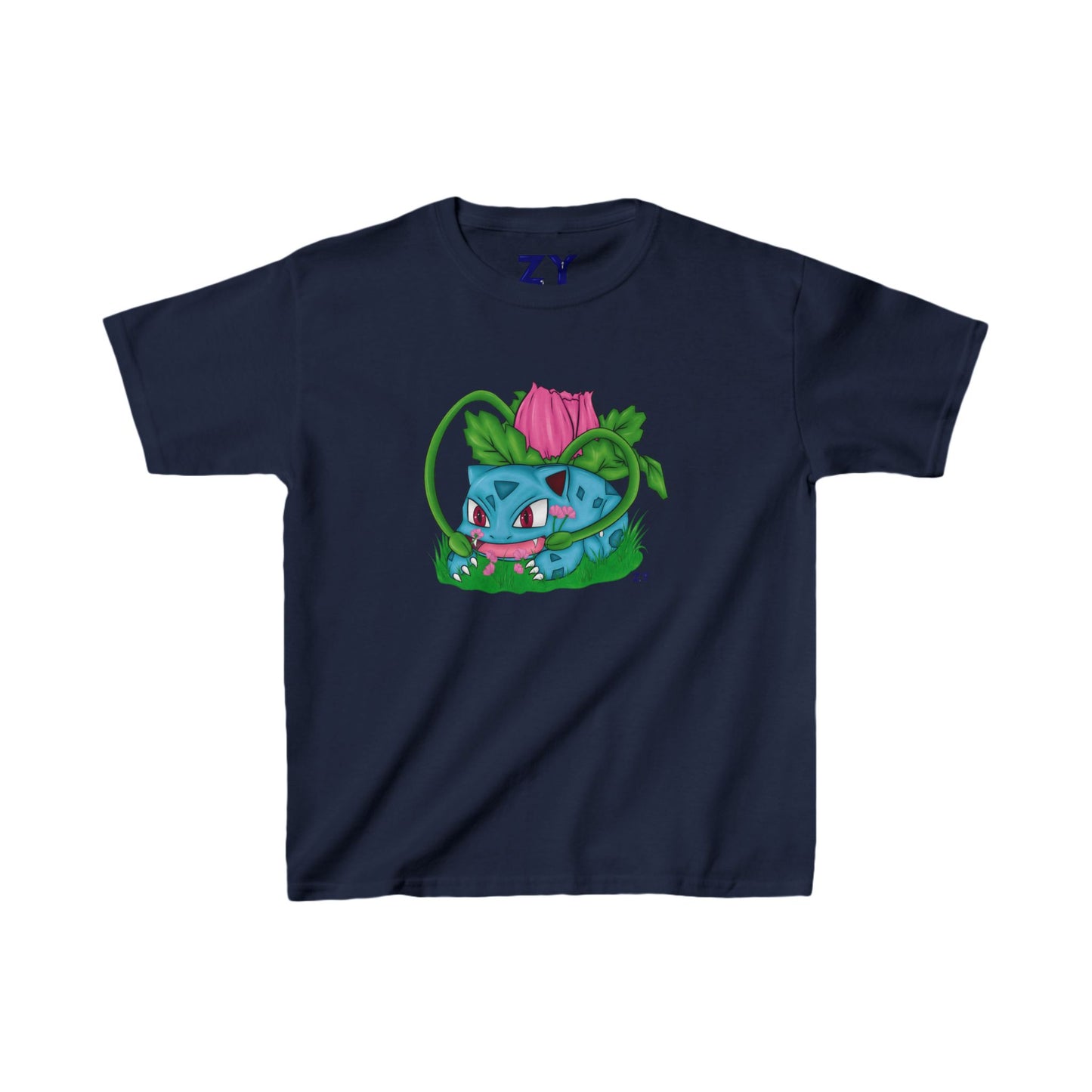 Pokesaur Fanart Kid's Fine Jersey Tee