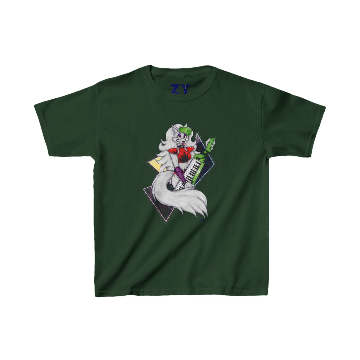 Roxy Rockstar Character Print Kid's Fine Jersey Tee
