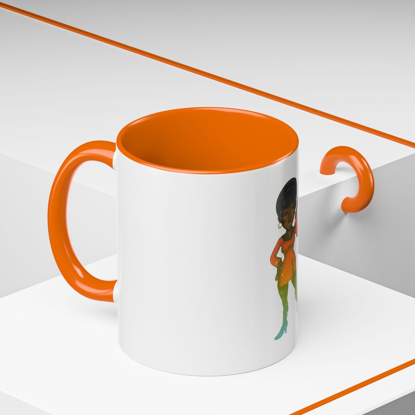Lt. Uhura Two-Tone Coffee Mugs, 15oz