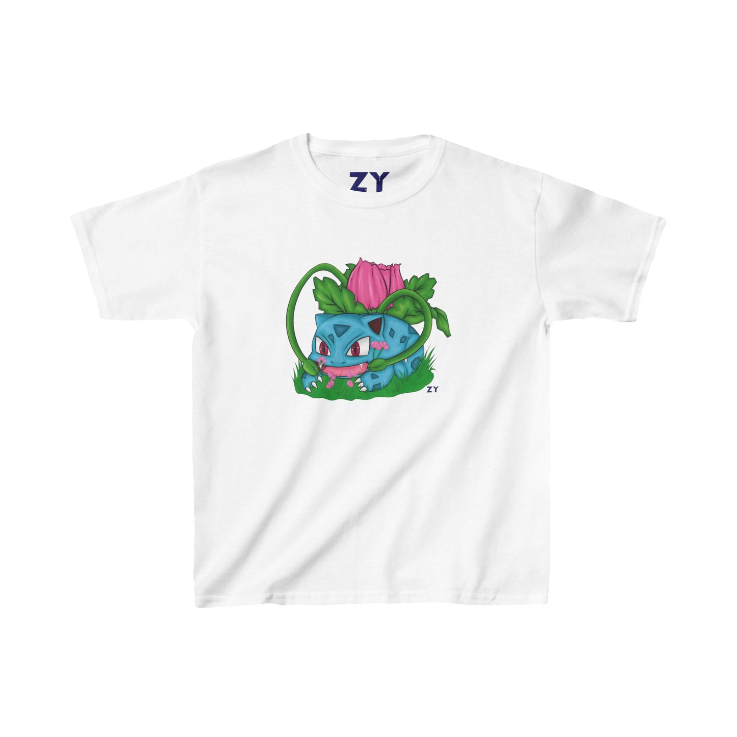 Pokesaur Fanart Kid's Fine Jersey Tee