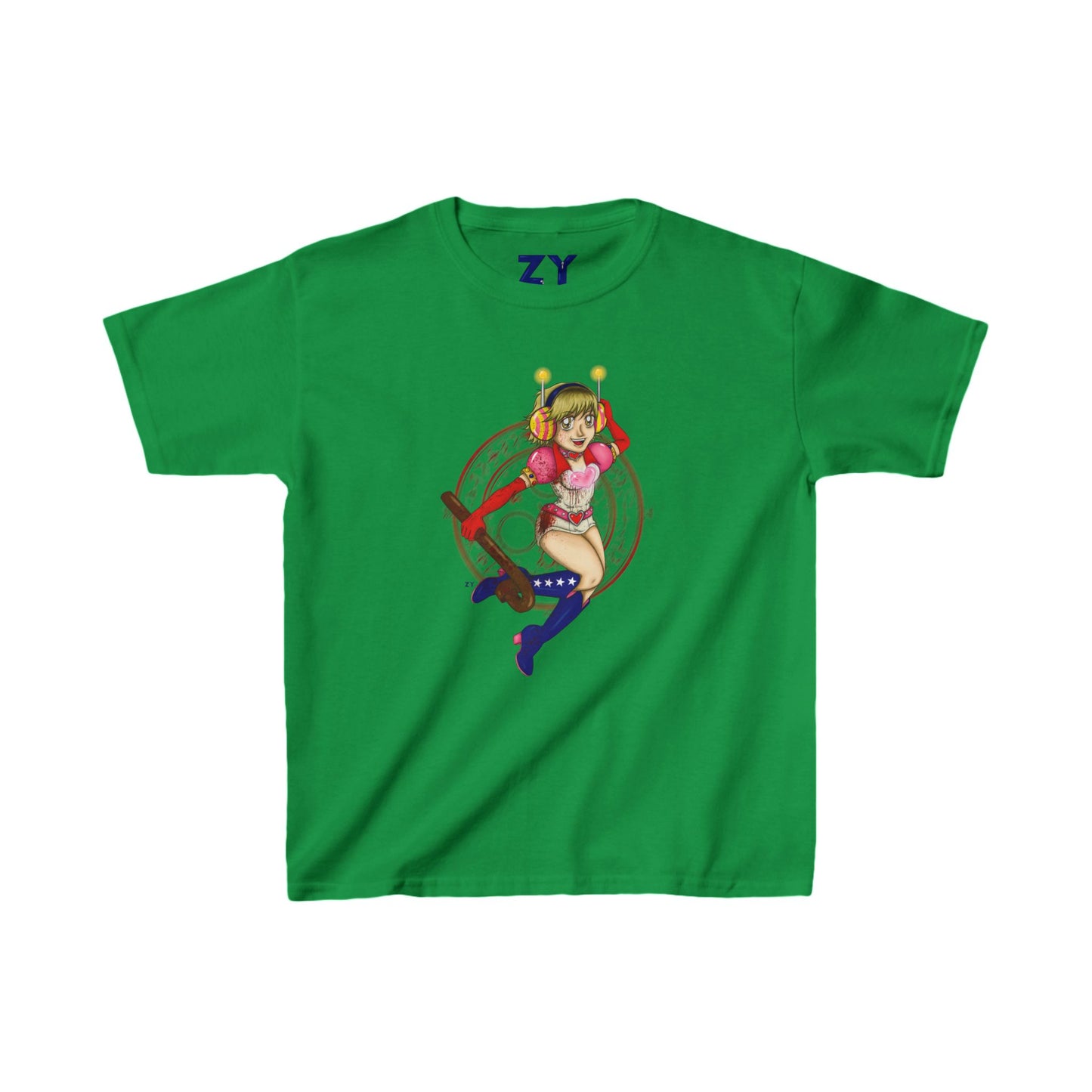 SH3 SD Princess Heart Heather Kid's Fine Jersey Tee