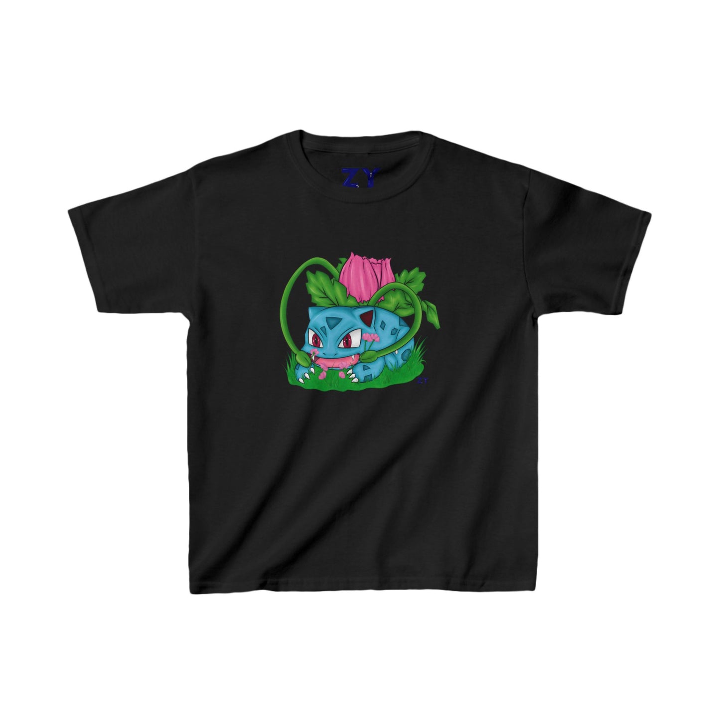 Pokesaur Fanart Kid's Fine Jersey Tee