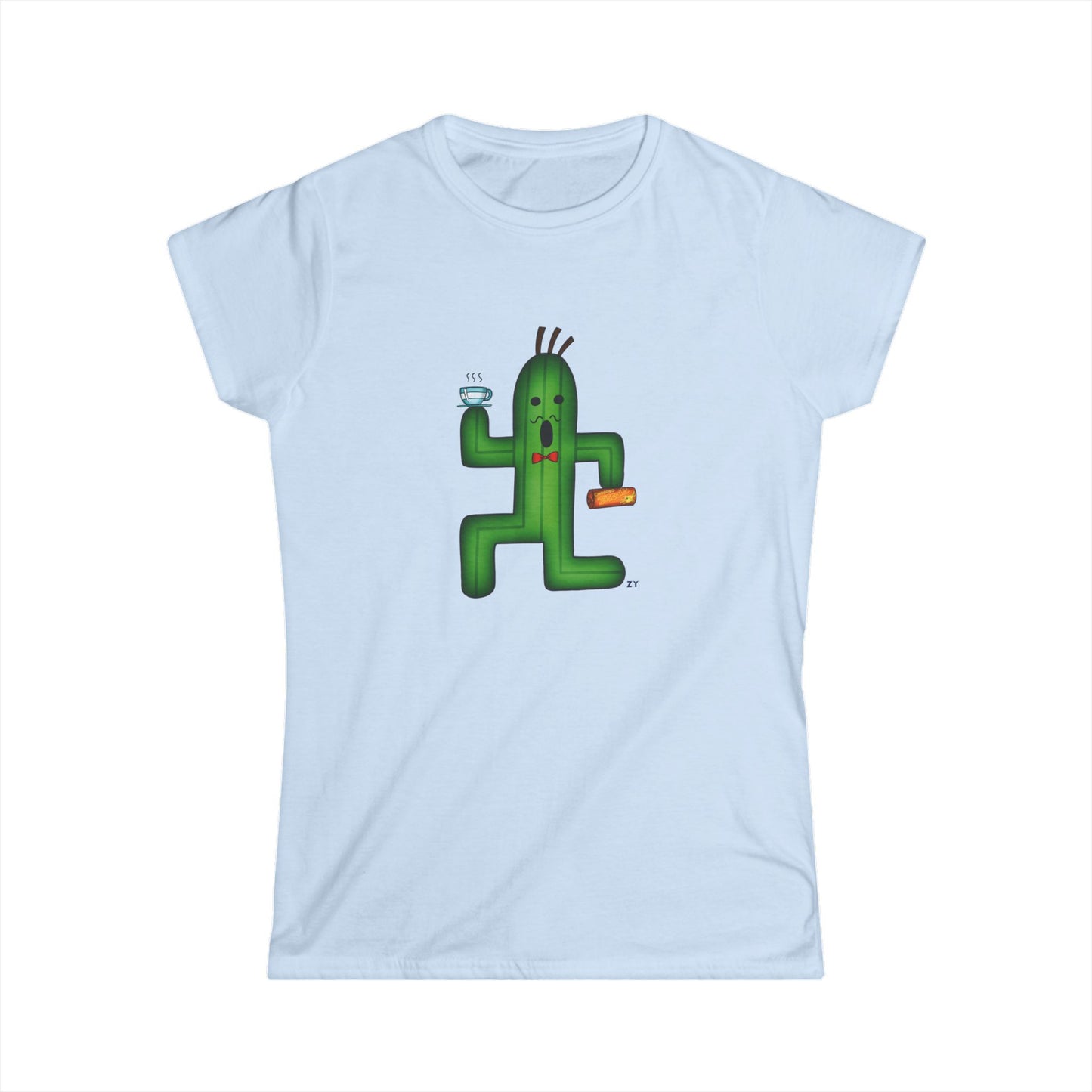 Cactaur Soft Style Ladies Tee