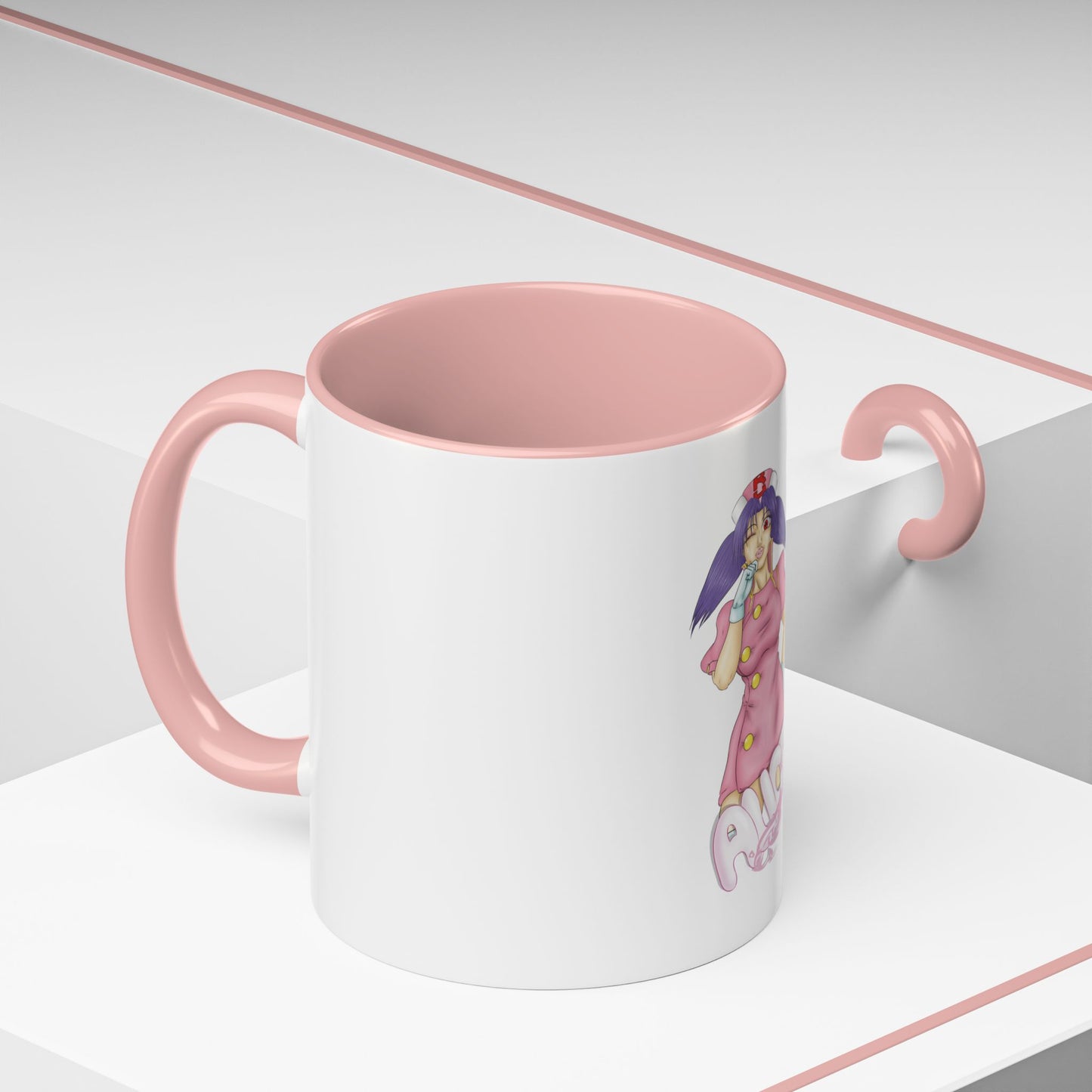 BR Nurse Alice Two-Tone Coffee Mugs, 15oz