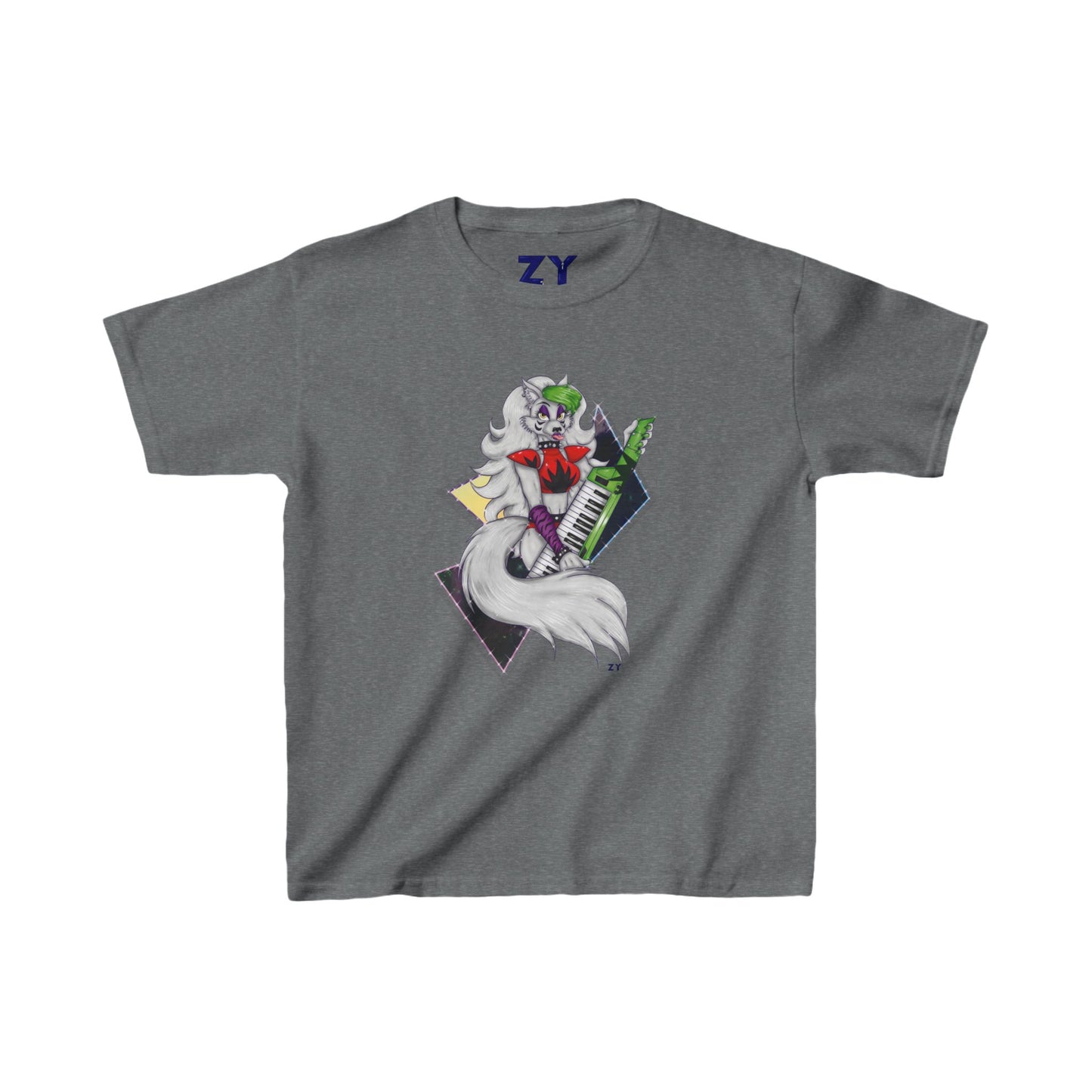 Roxy Rockstar Character Print Kid's Fine Jersey Tee