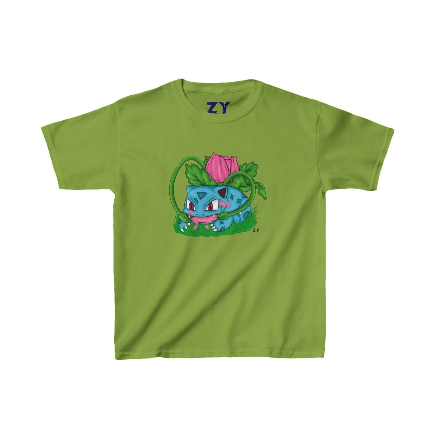 Pokesaur Fanart Kid's Fine Jersey Tee