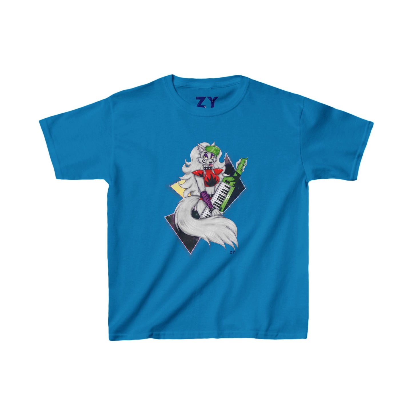 Roxy Rockstar Character Print Kid's Fine Jersey Tee