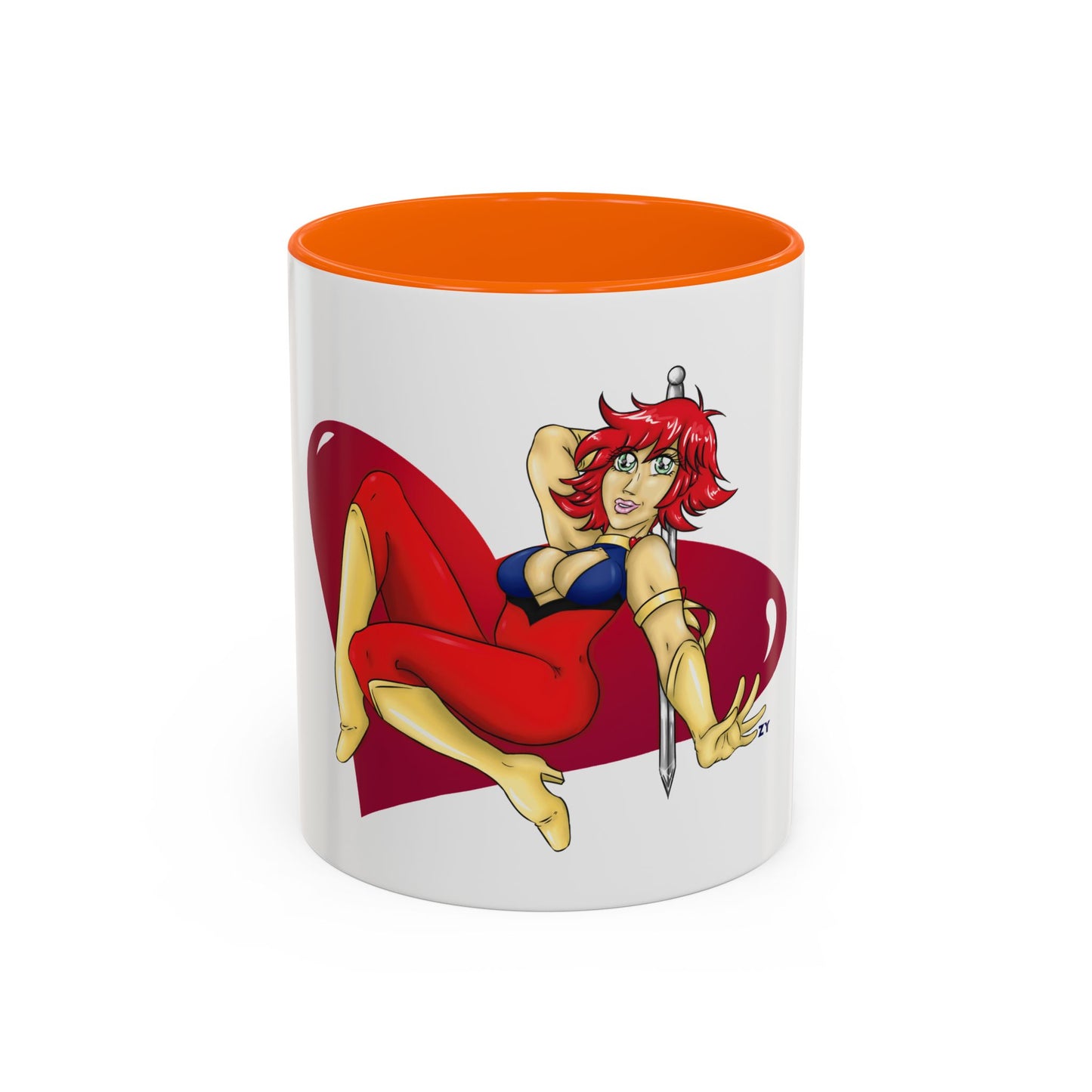 Cutey Honey Two-Tone Coffee Mugs, 15oz