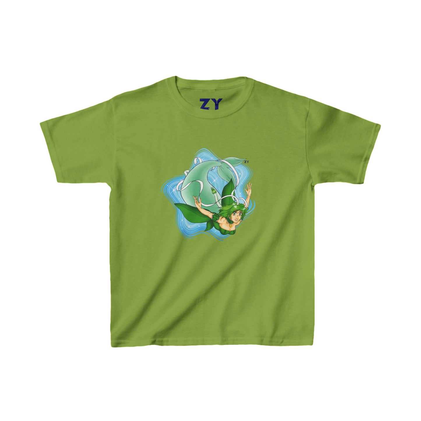 Mew Lettuce Mermaid Kid's Fine Jersey Tee