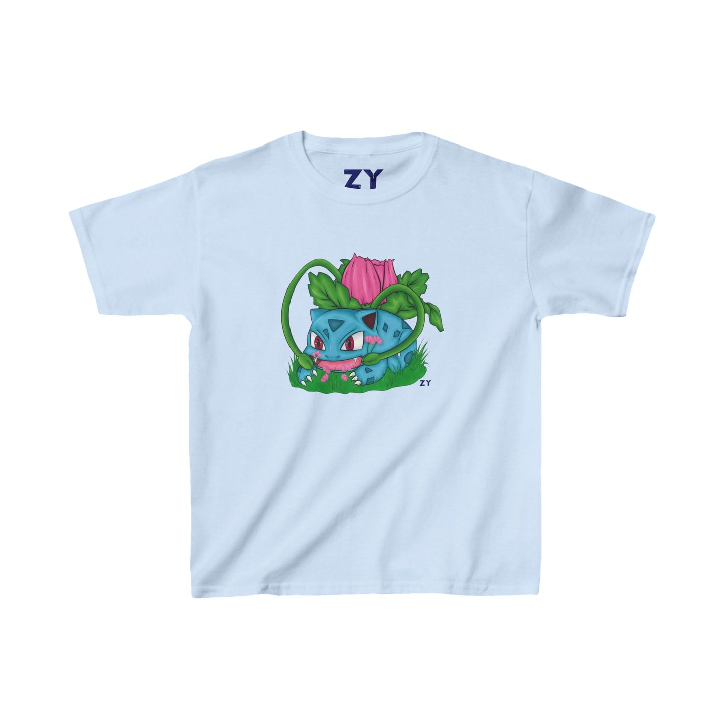 Pokesaur Fanart Kid's Fine Jersey Tee
