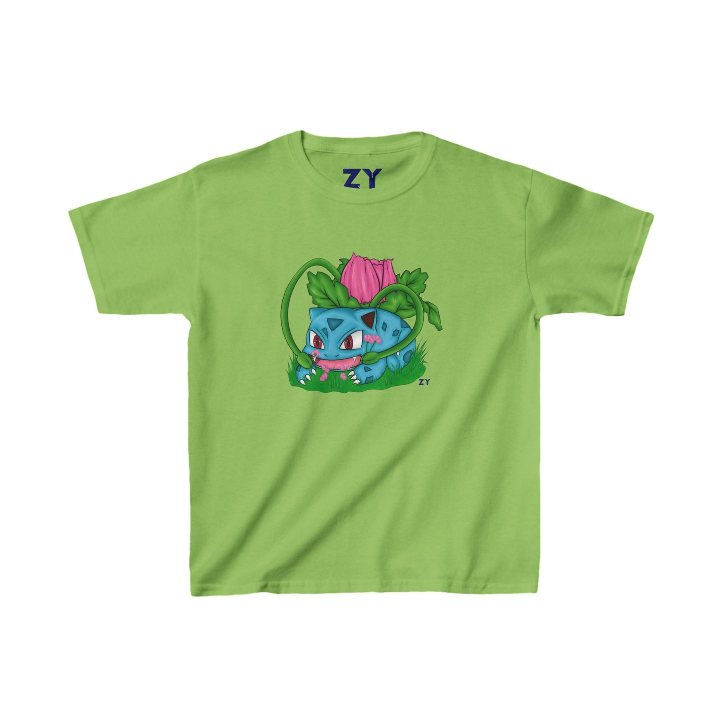 Pokesaur Fanart Kid's Fine Jersey Tee
