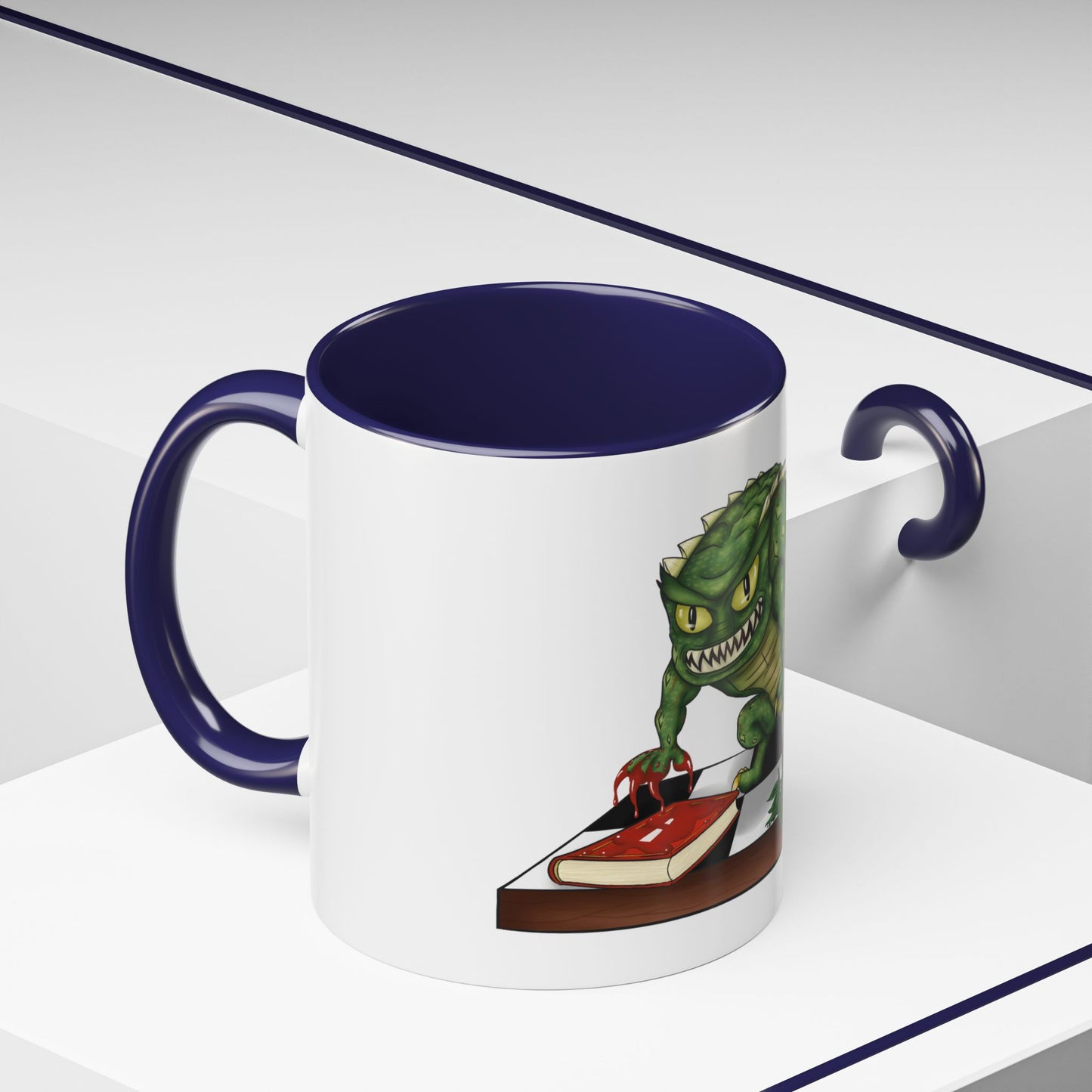 Hunter SD Two-Tone Coffee Mugs, 15oz