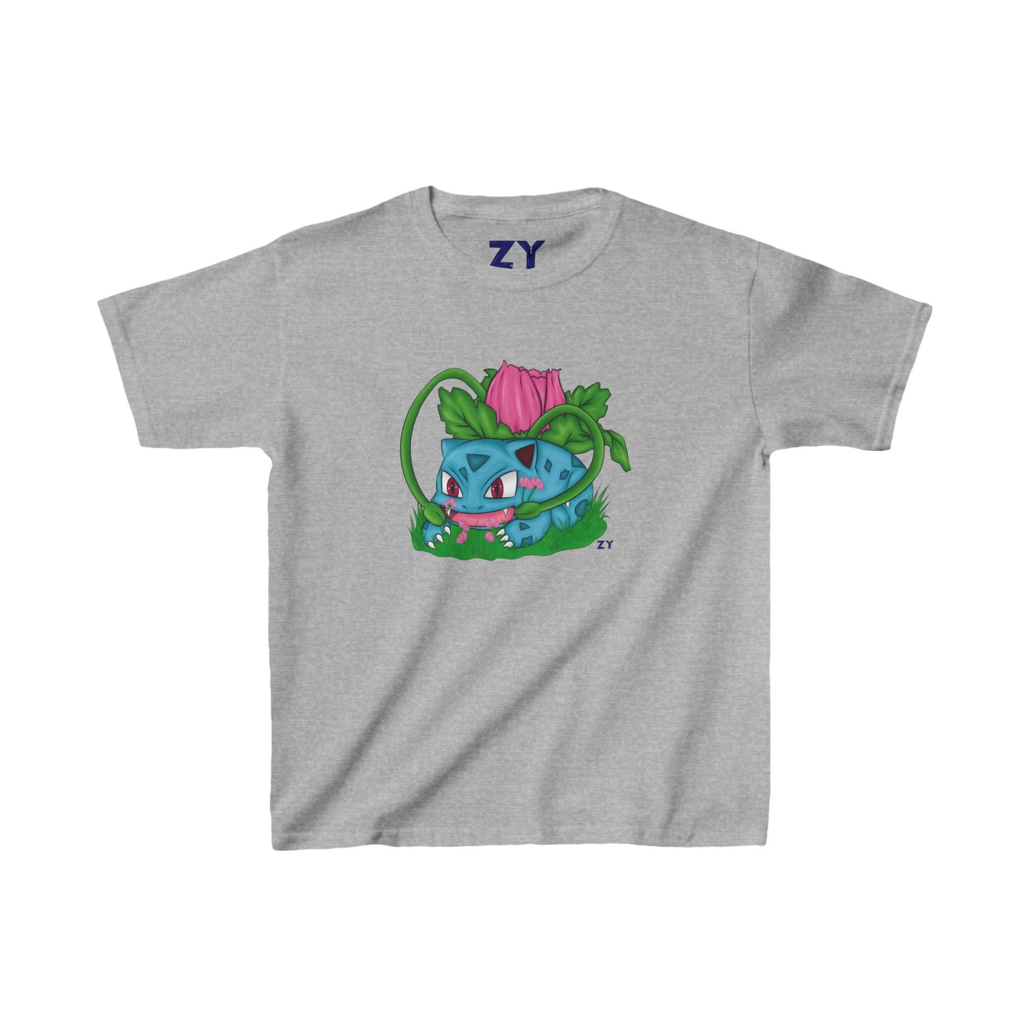 Pokesaur Fanart Kid's Fine Jersey Tee