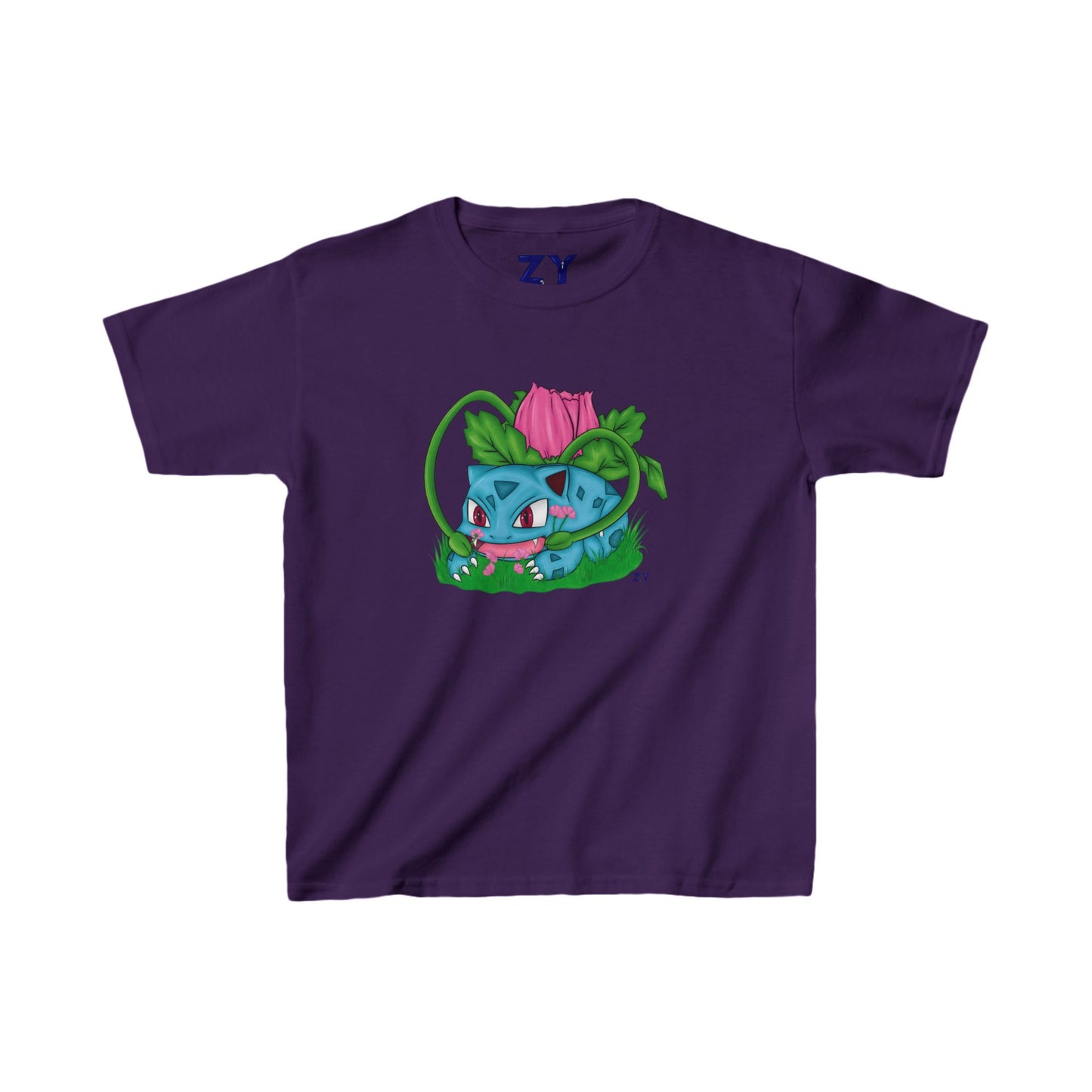 Pokesaur Fanart Kid's Fine Jersey Tee