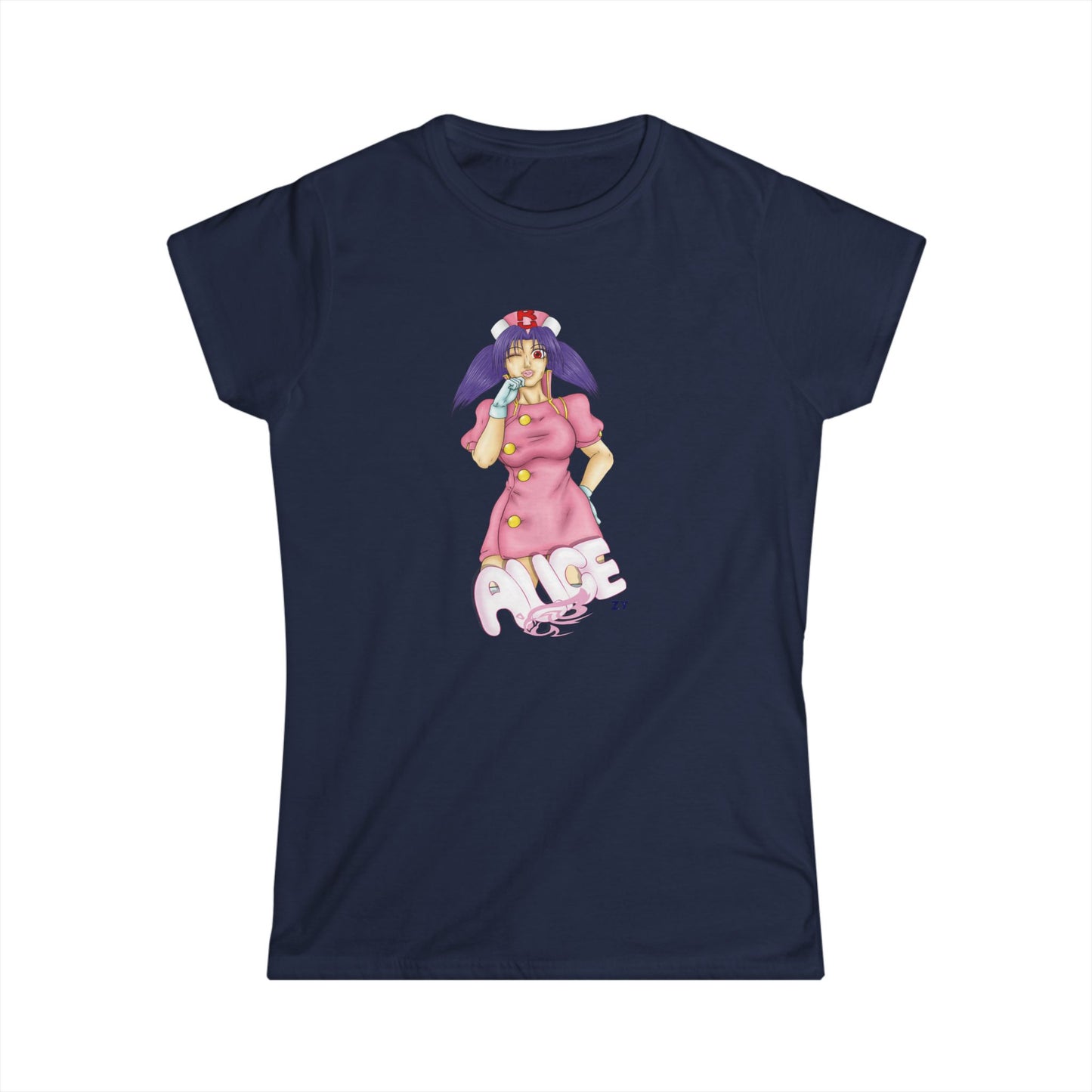 BR Nurse Alice Soft Style Ladies Tee