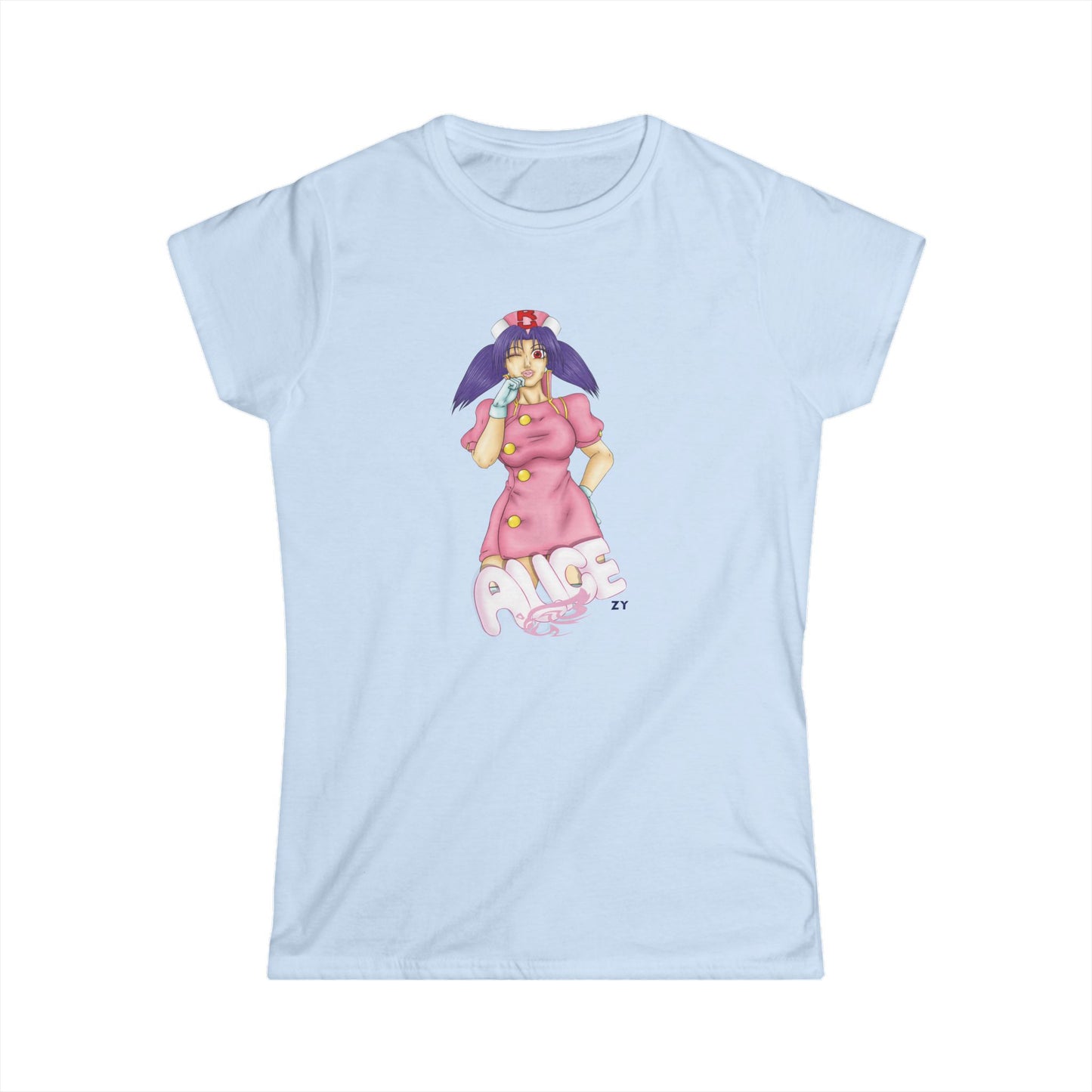 BR Nurse Alice Soft Style Ladies Tee