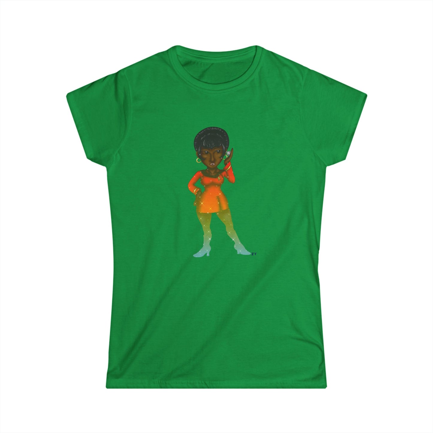 Lt. Uhura Soft Style Ladies Tee