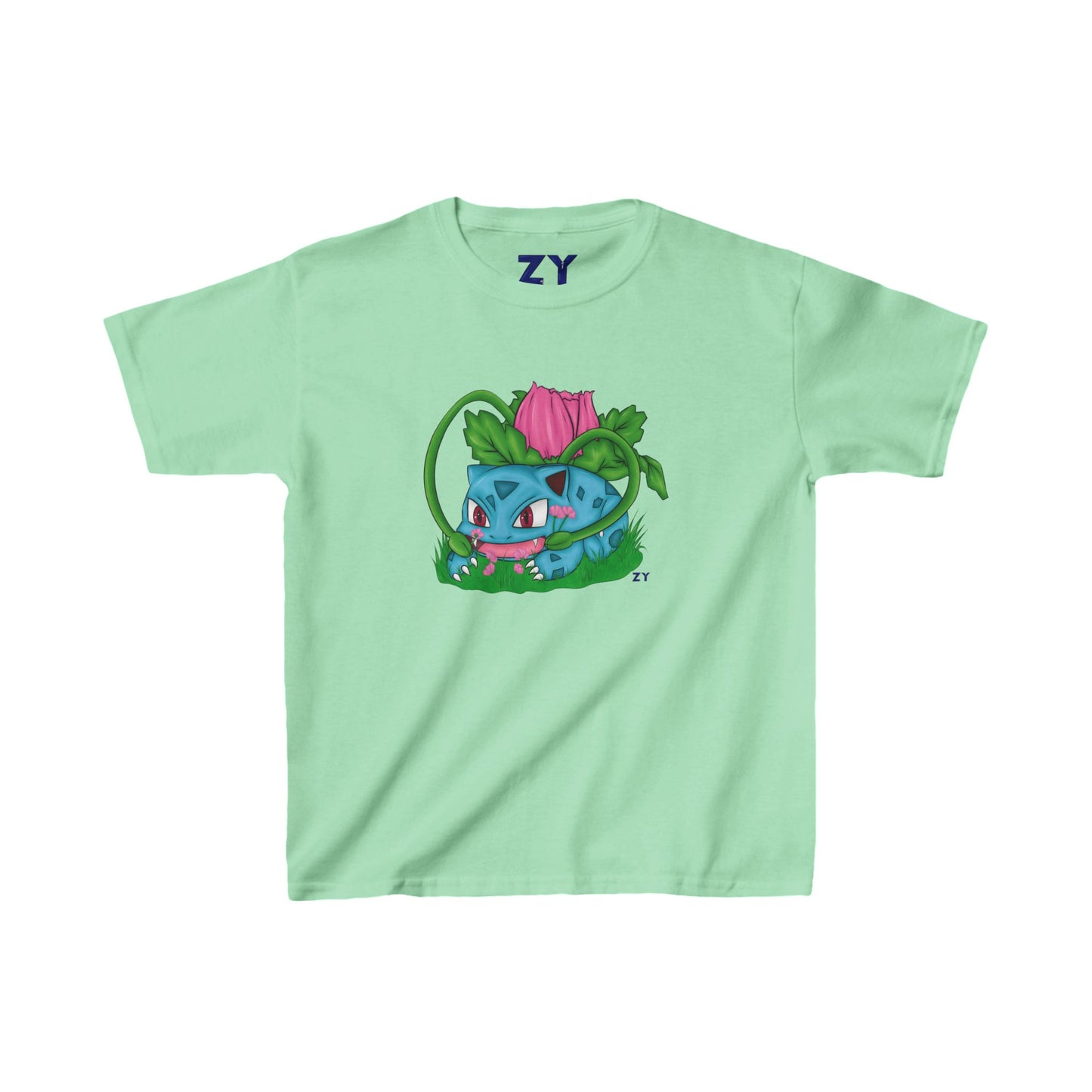 Pokesaur Fanart Kid's Fine Jersey Tee