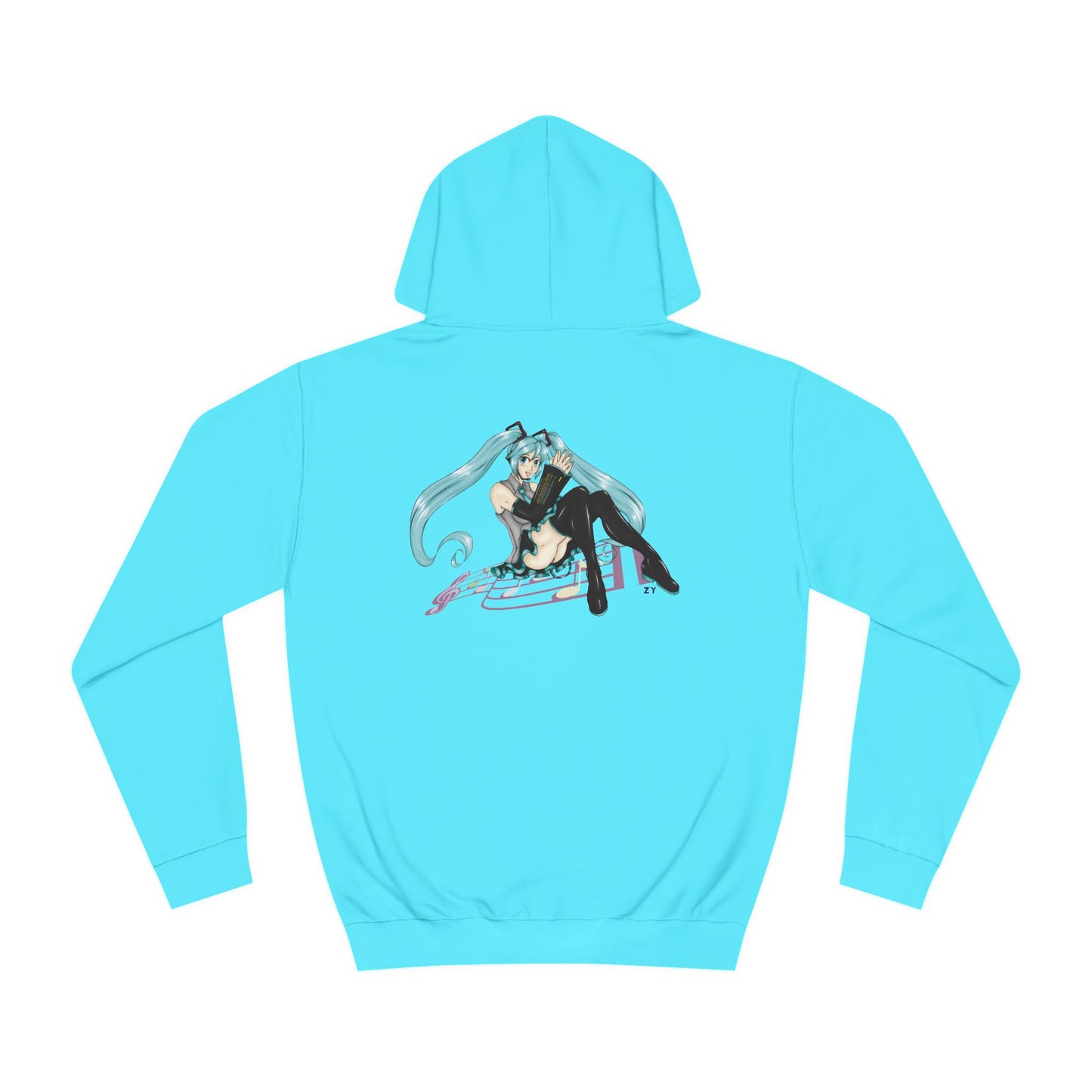 V: Miku Print Unisex Hoodie