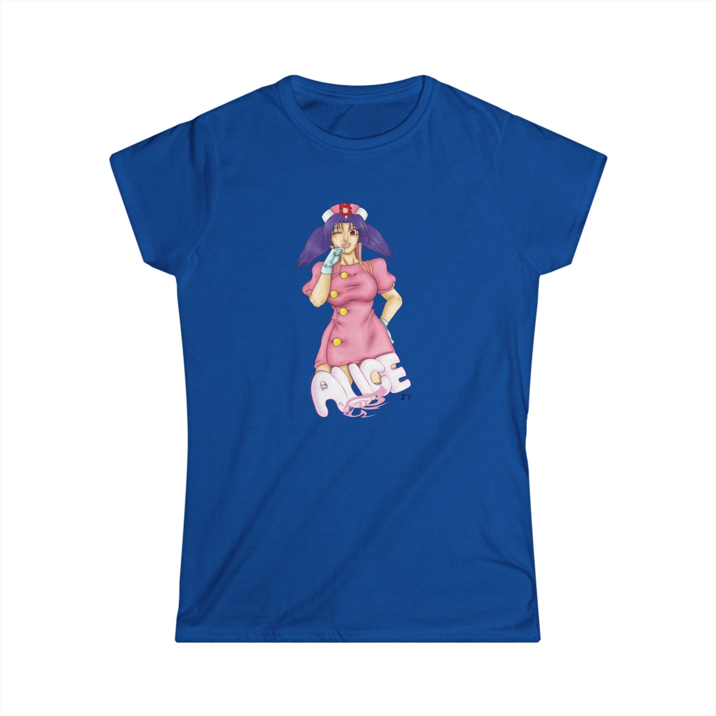 BR Nurse Alice Soft Style Ladies Tee