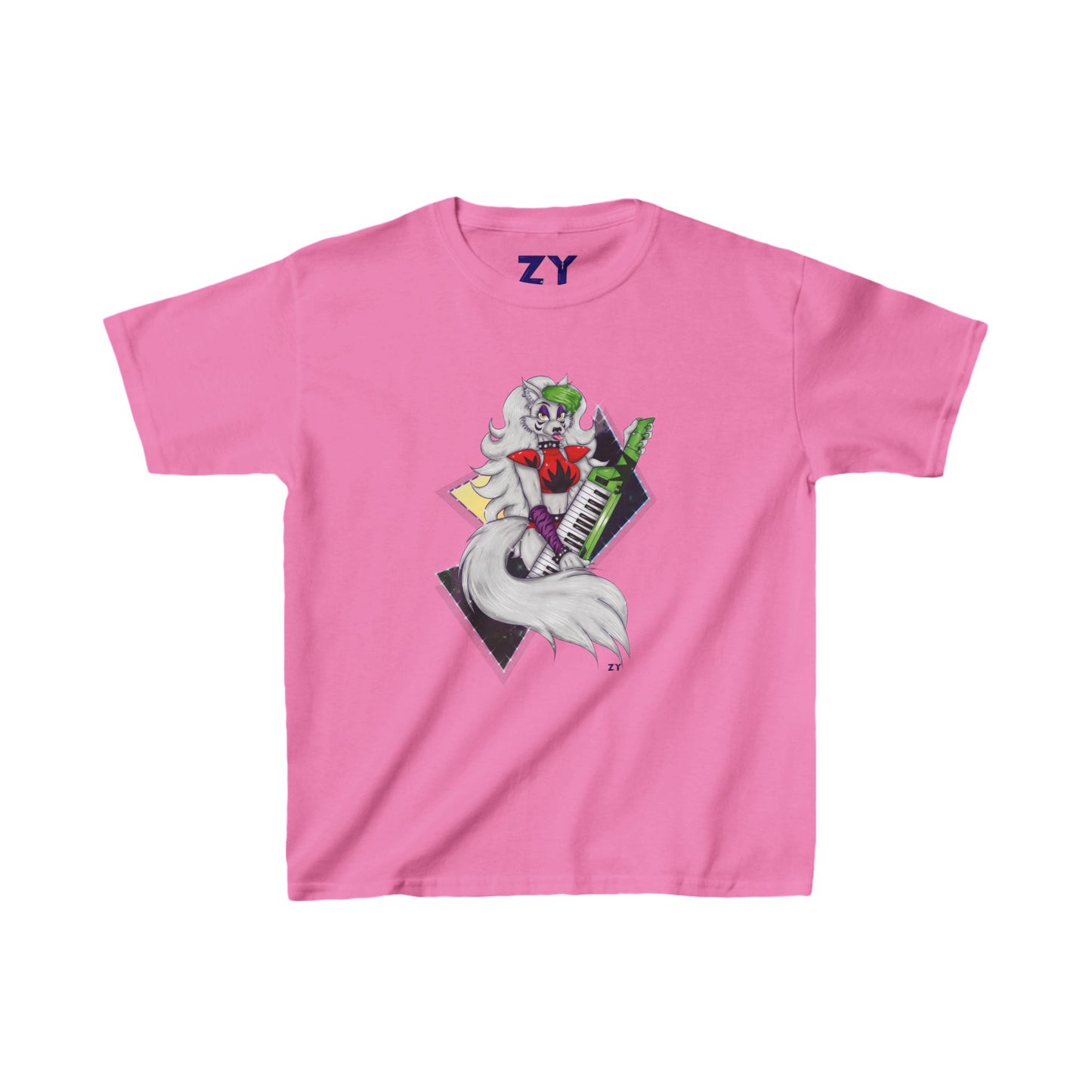 Roxy Rockstar Character Print Kid's Fine Jersey Tee