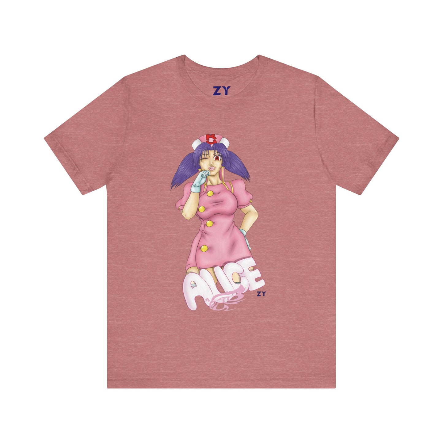 BR Nurse Alice Fanart Print Unisex Jersey Short Sleeve Tee