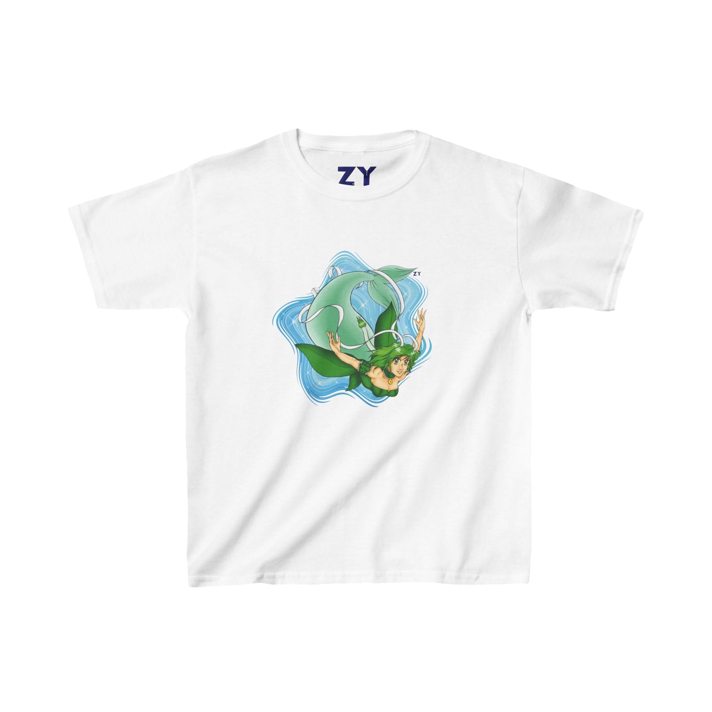 Mew Lettuce Mermaid Kid's Fine Jersey Tee