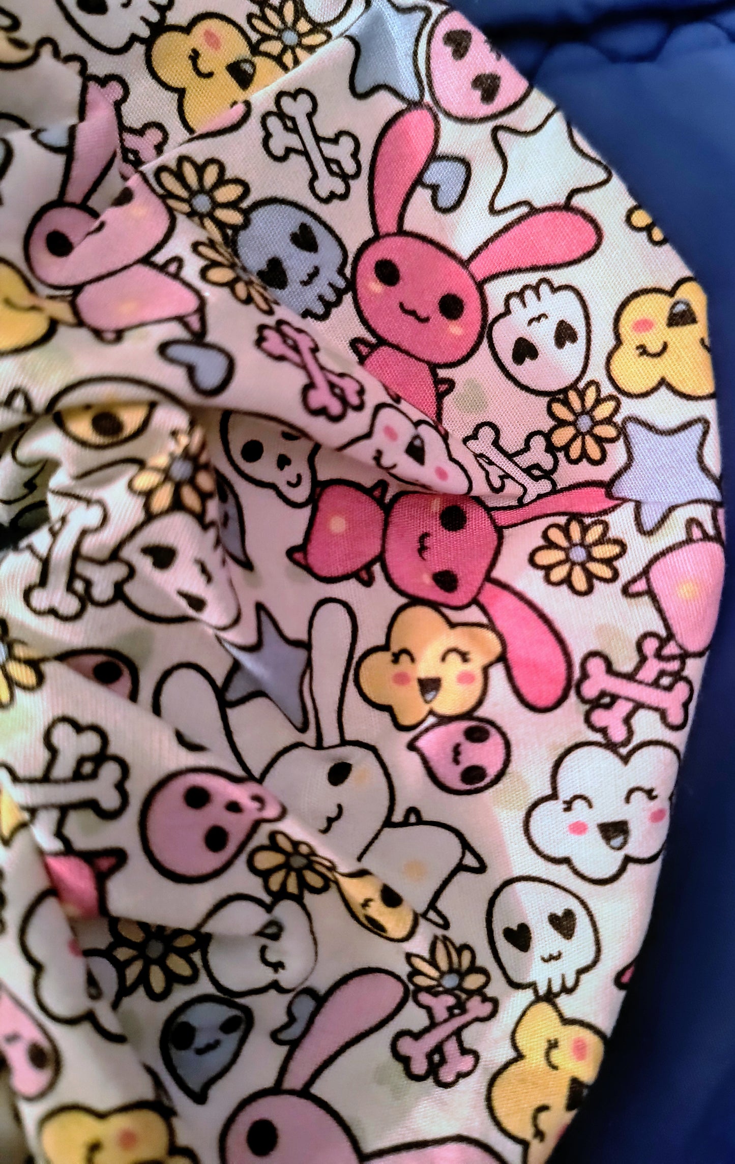 DISCOUNTED Ivory Gothic Pop Bunny Cute Cotton Hair Scrunchie (Copy)