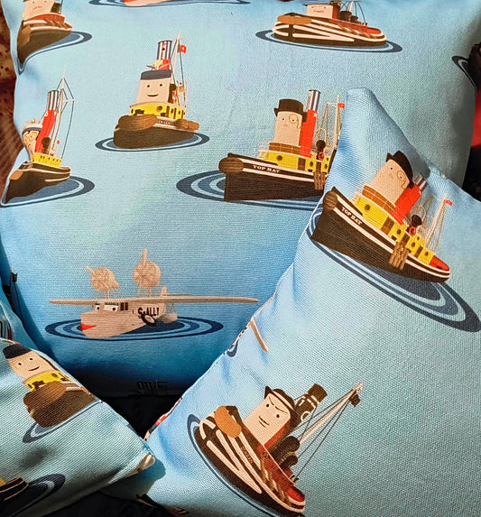 TUGS: The Exhibition Collaboration - Character Print Cushion (Commission Product)