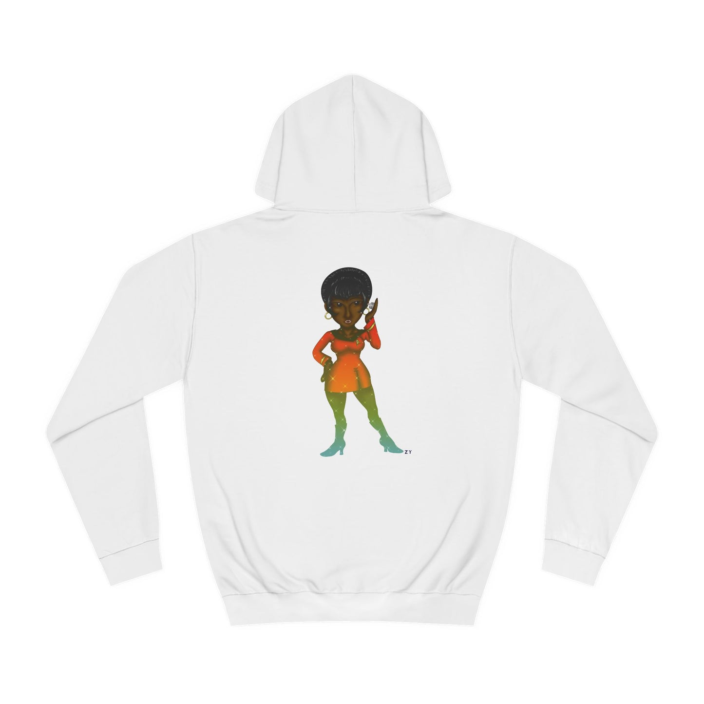 Lt. Uhura Fanart Unisex Hoodie