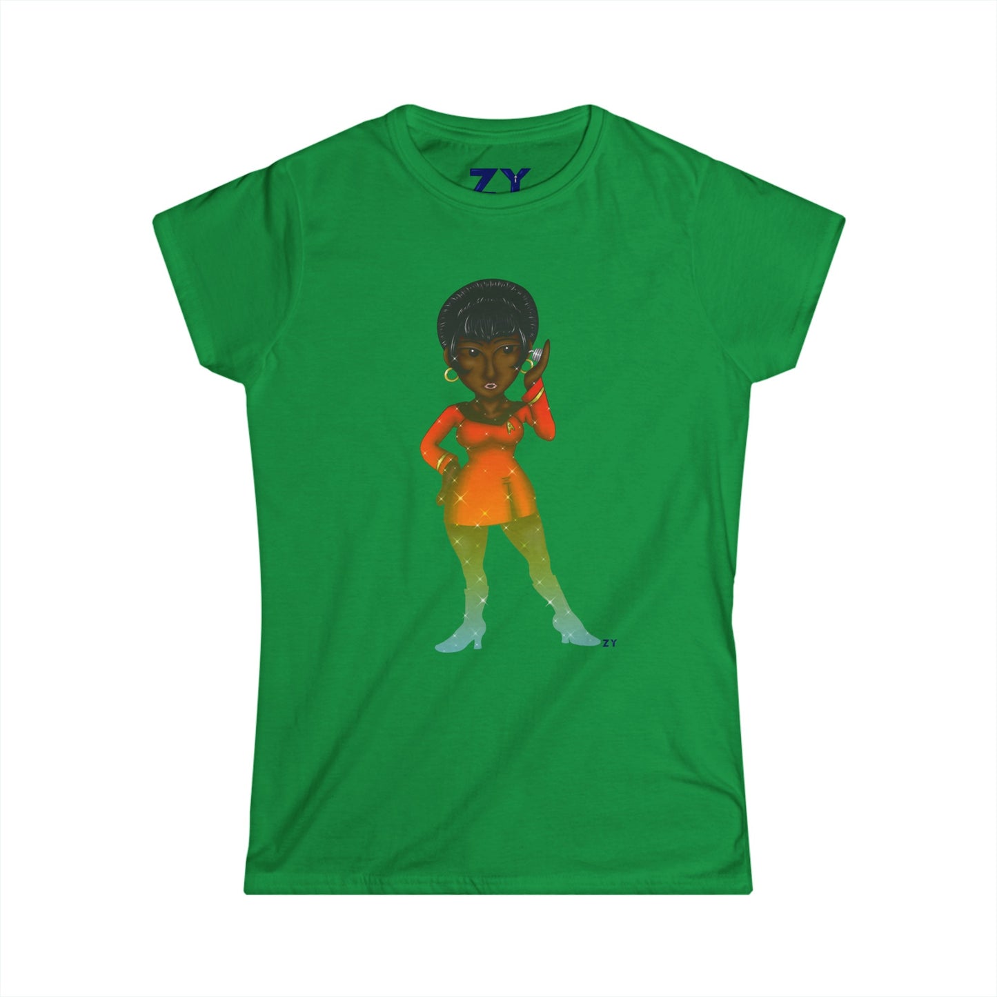 Lt. Uhura Soft Style Ladies Tee