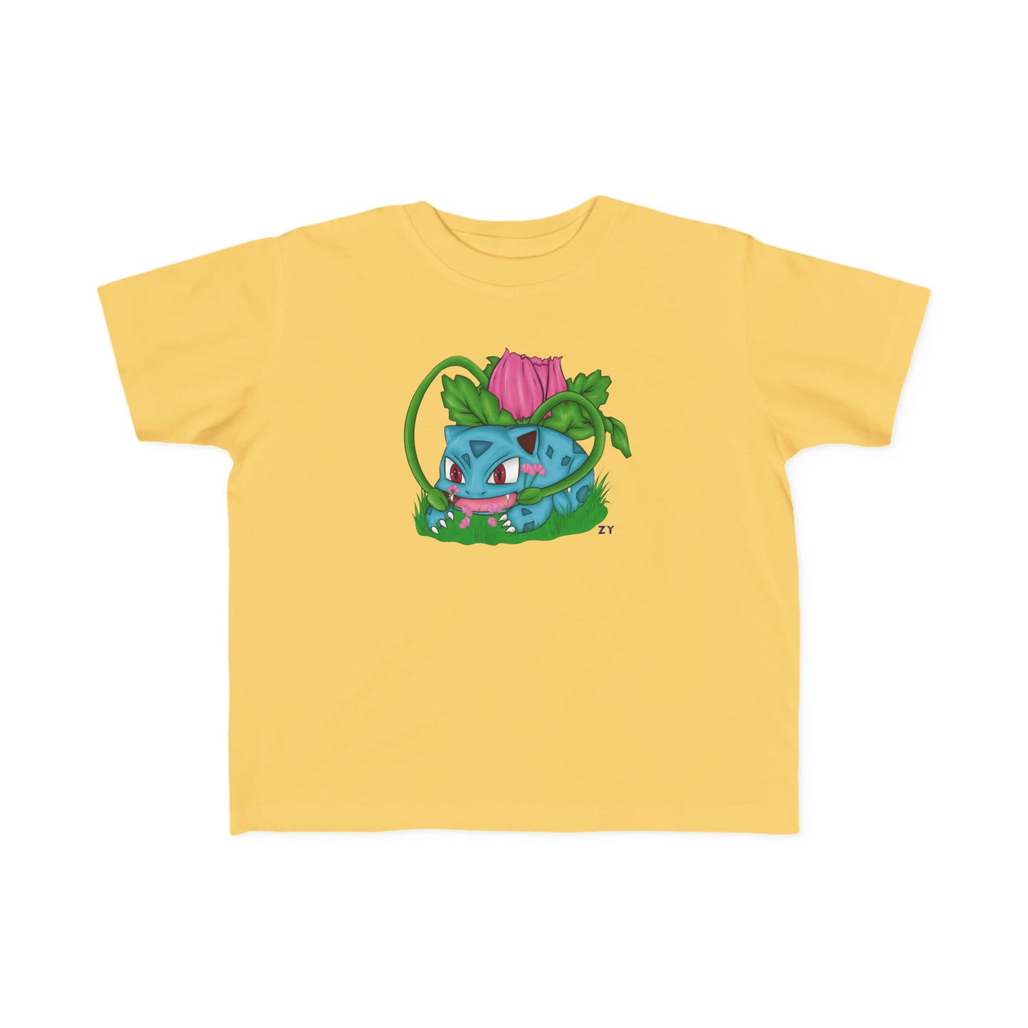 Pokesaur Fanart Kid's Fine Jersey Tee