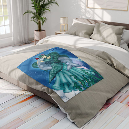 Marina & Oink Fanart Arctic Fleece Blanket