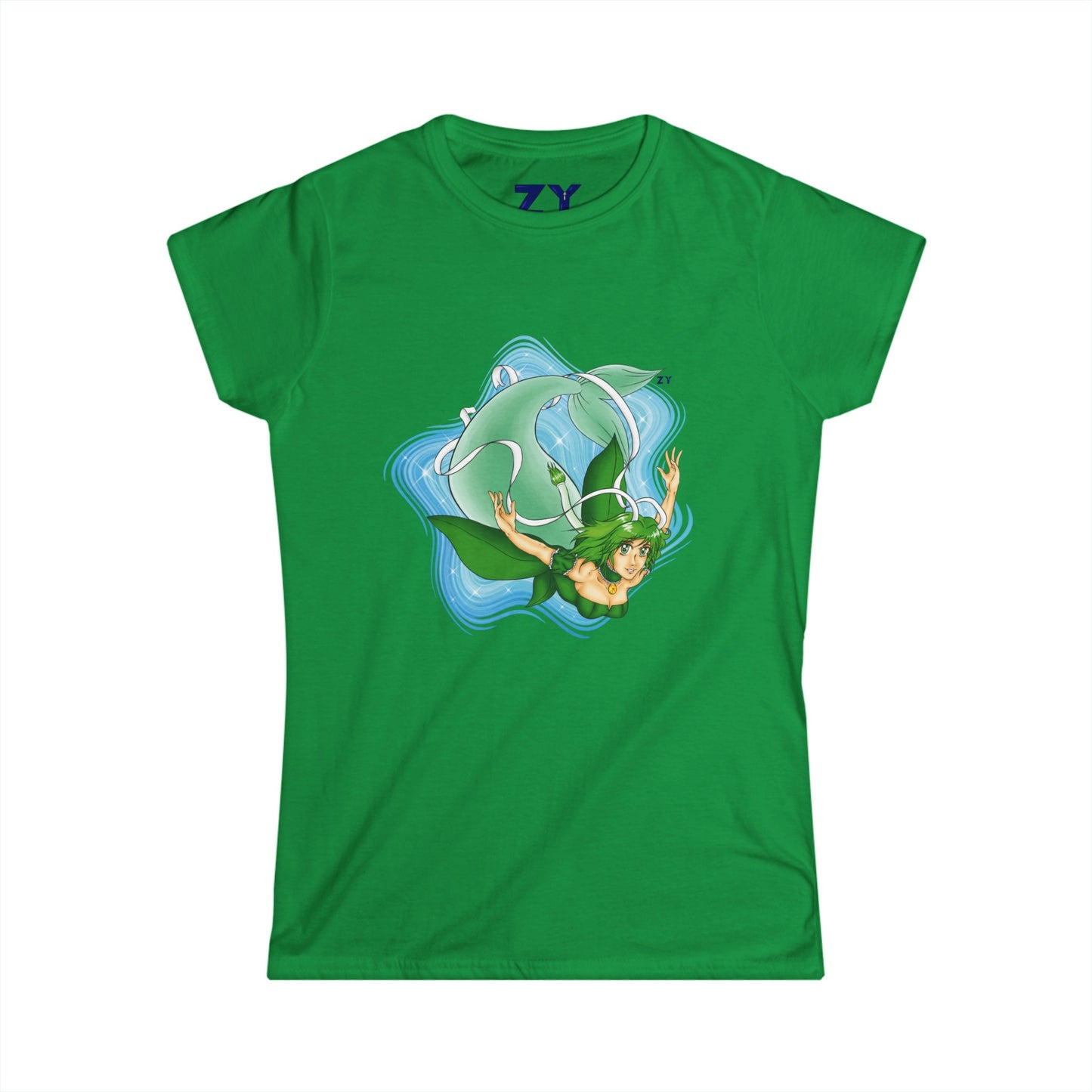 Mew Lettuce Mermaid Soft Style Ladies Tee