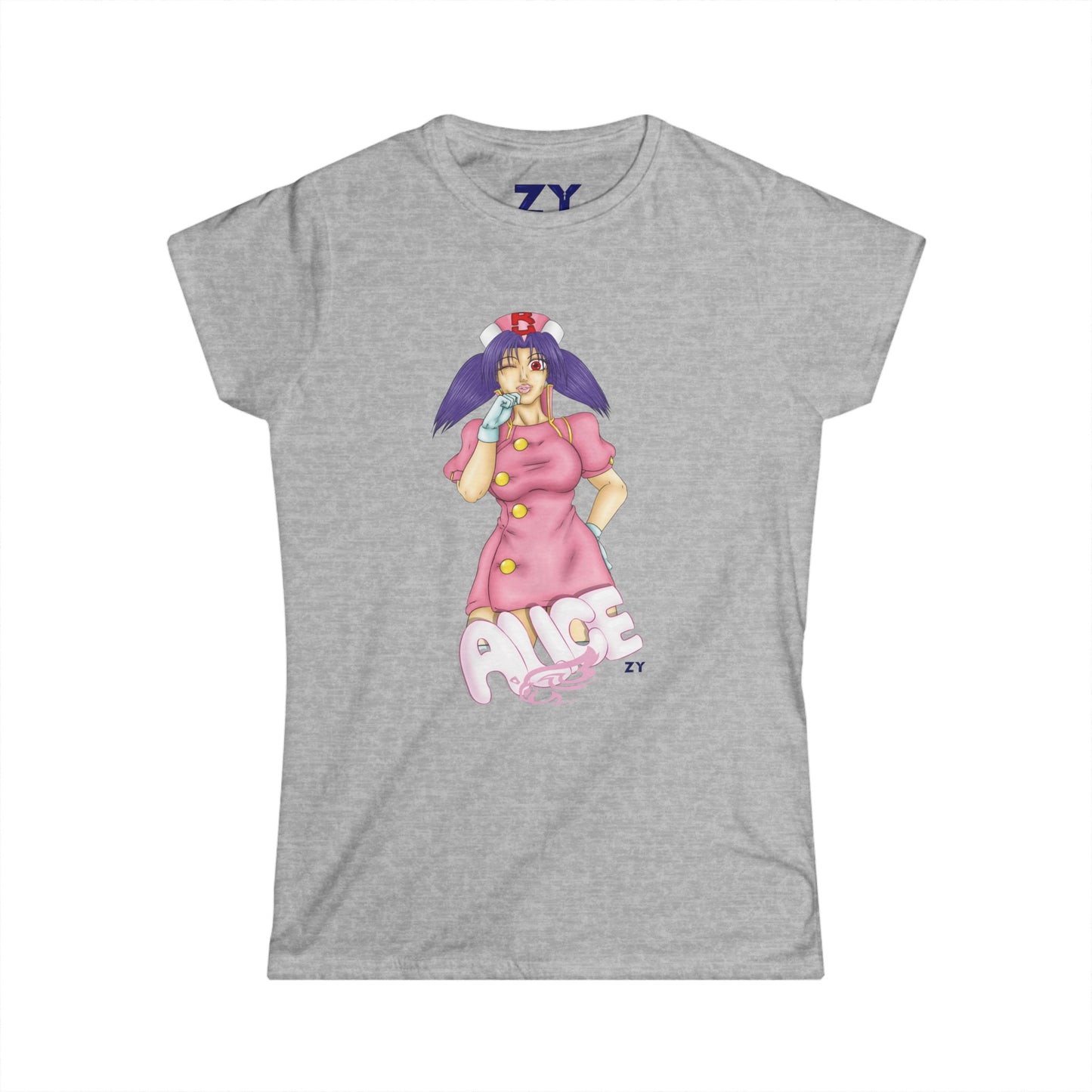 BR Nurse Alice Soft Style Ladies Tee