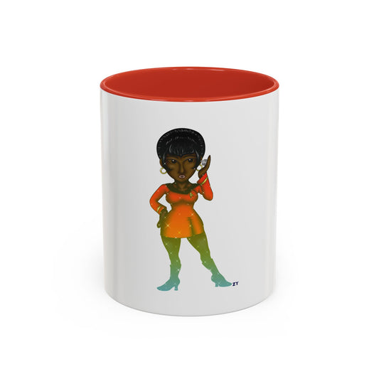 Lt. Uhura Two-Tone Coffee Mugs, 15oz