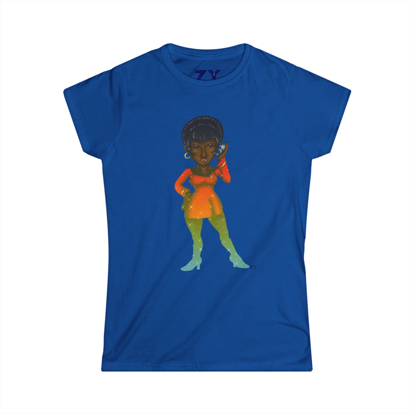 Lt. Uhura Soft Style Ladies Tee