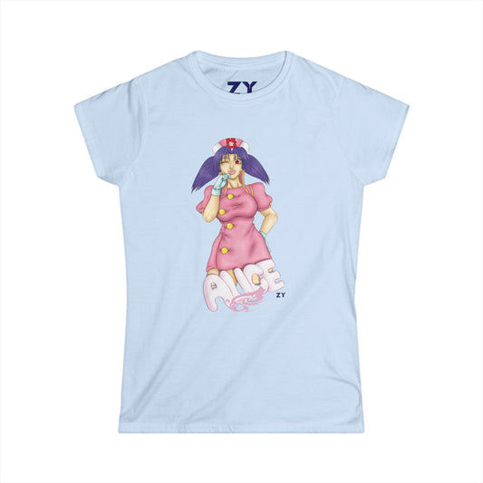 BR Nurse Alice Soft Style Ladies Tee