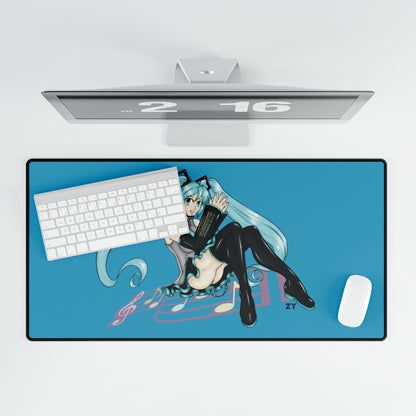 V'Loid: H. Miku Fanart Print Fanart Desk Mat