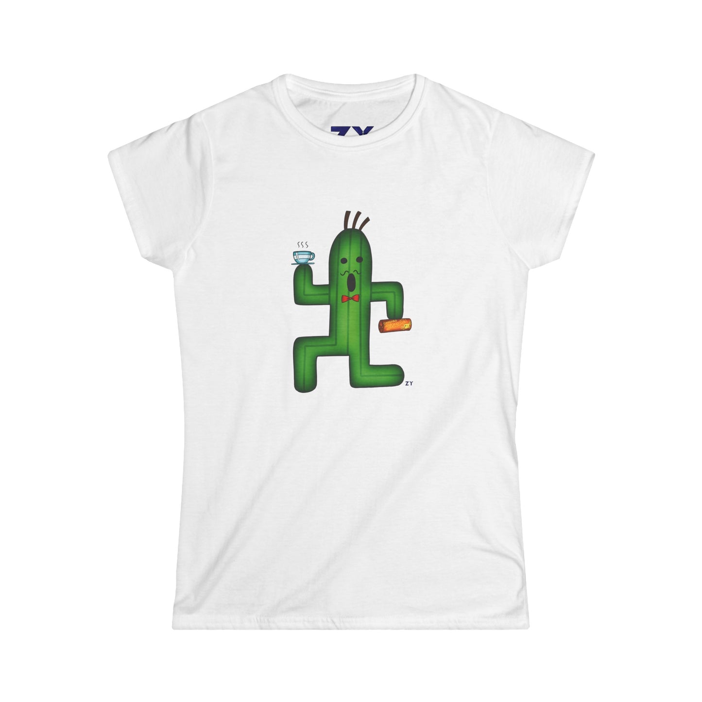 Cactaur Soft Style Ladies Tee