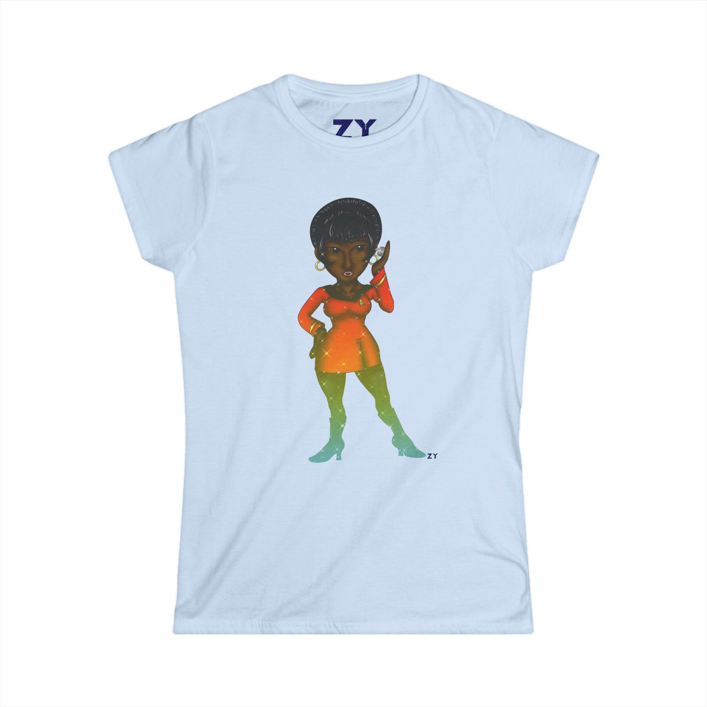 Lt. Uhura Soft Style Ladies Tee